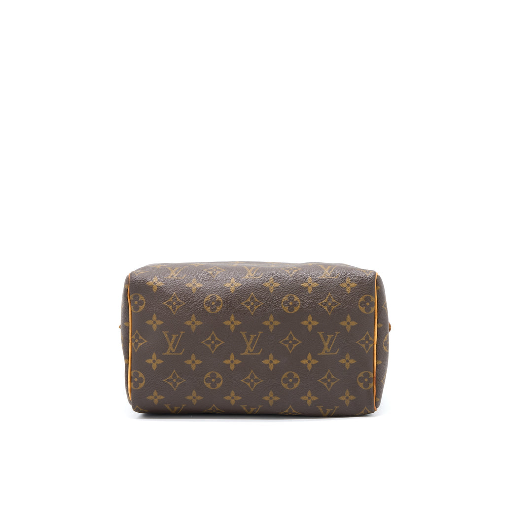 LOUIS VUITTON VINTAGE SPEEDY 25 MONOGRAM CANVAS GHW