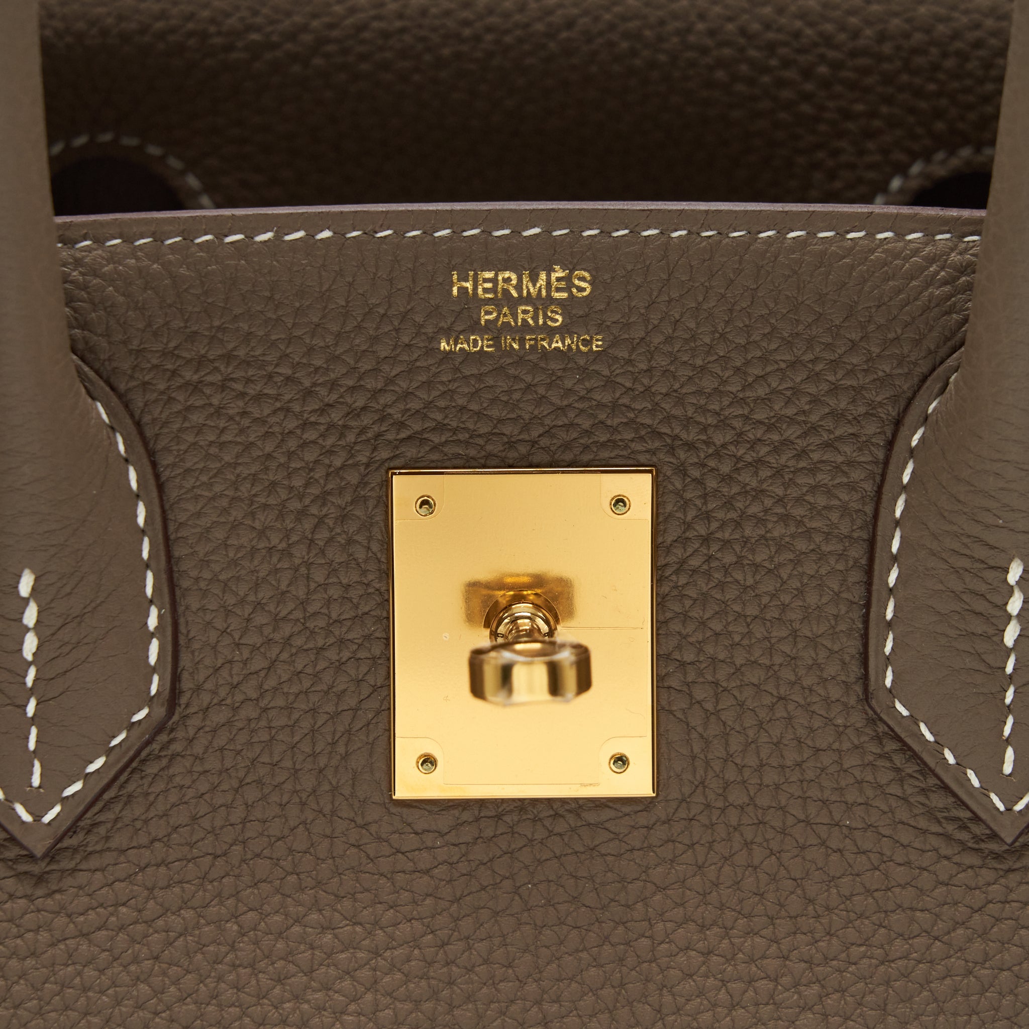 HERMES BIRKIN 30 TOGO ETOUPE GHW