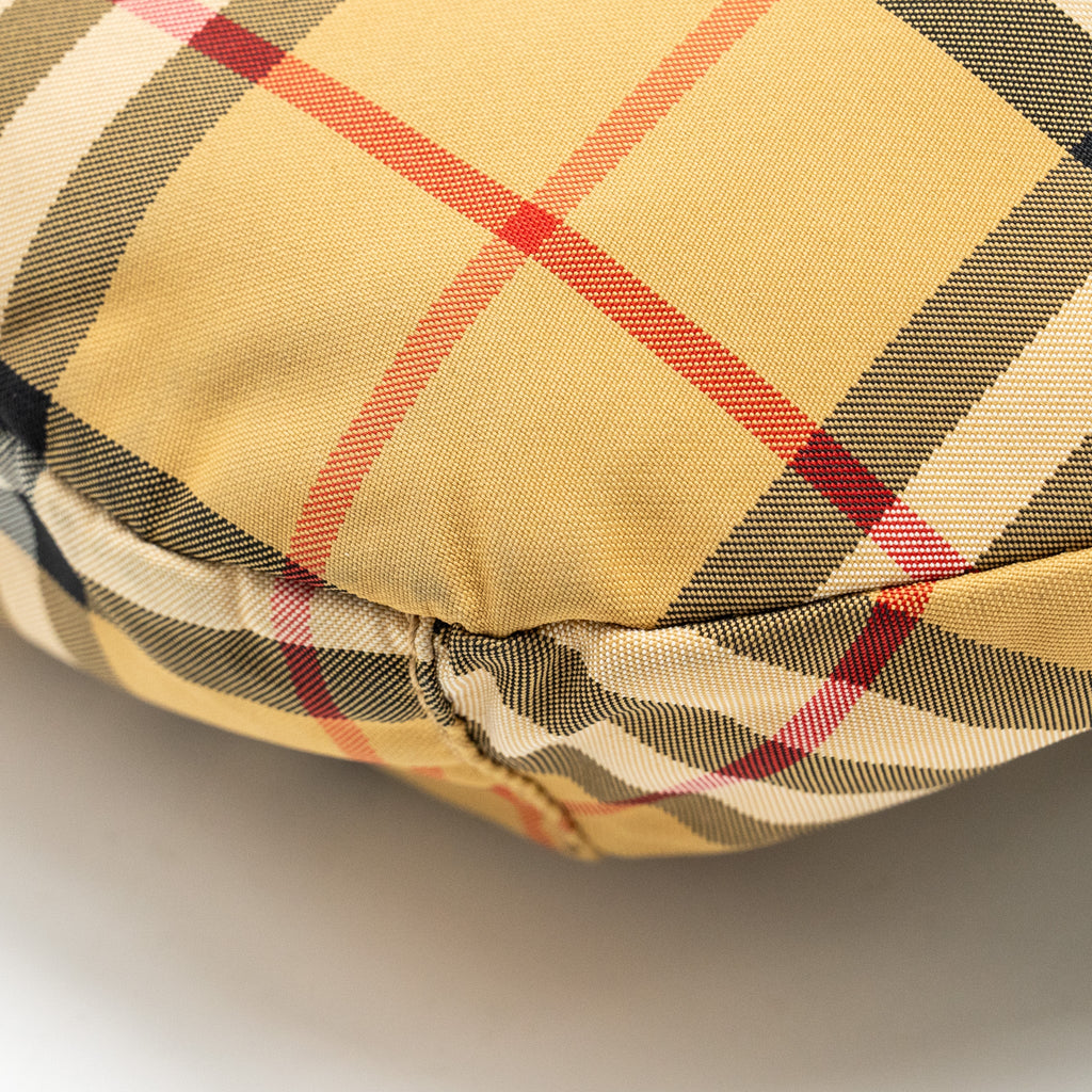 BURBERRY BELT BAG CHECK NYLON MULTICOLOUR SHW