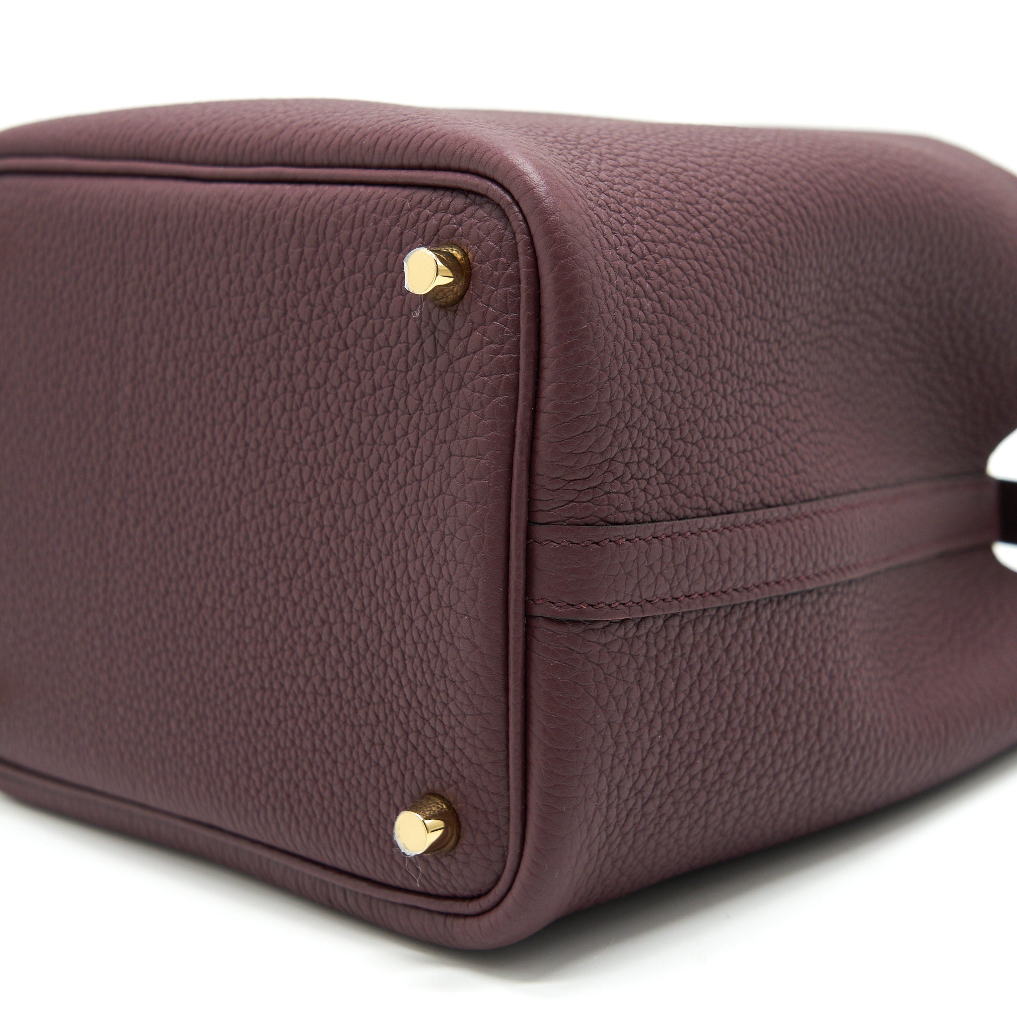 HERMES PICOTIN 18 LOCK BAG 57 BORDEAUX GHW