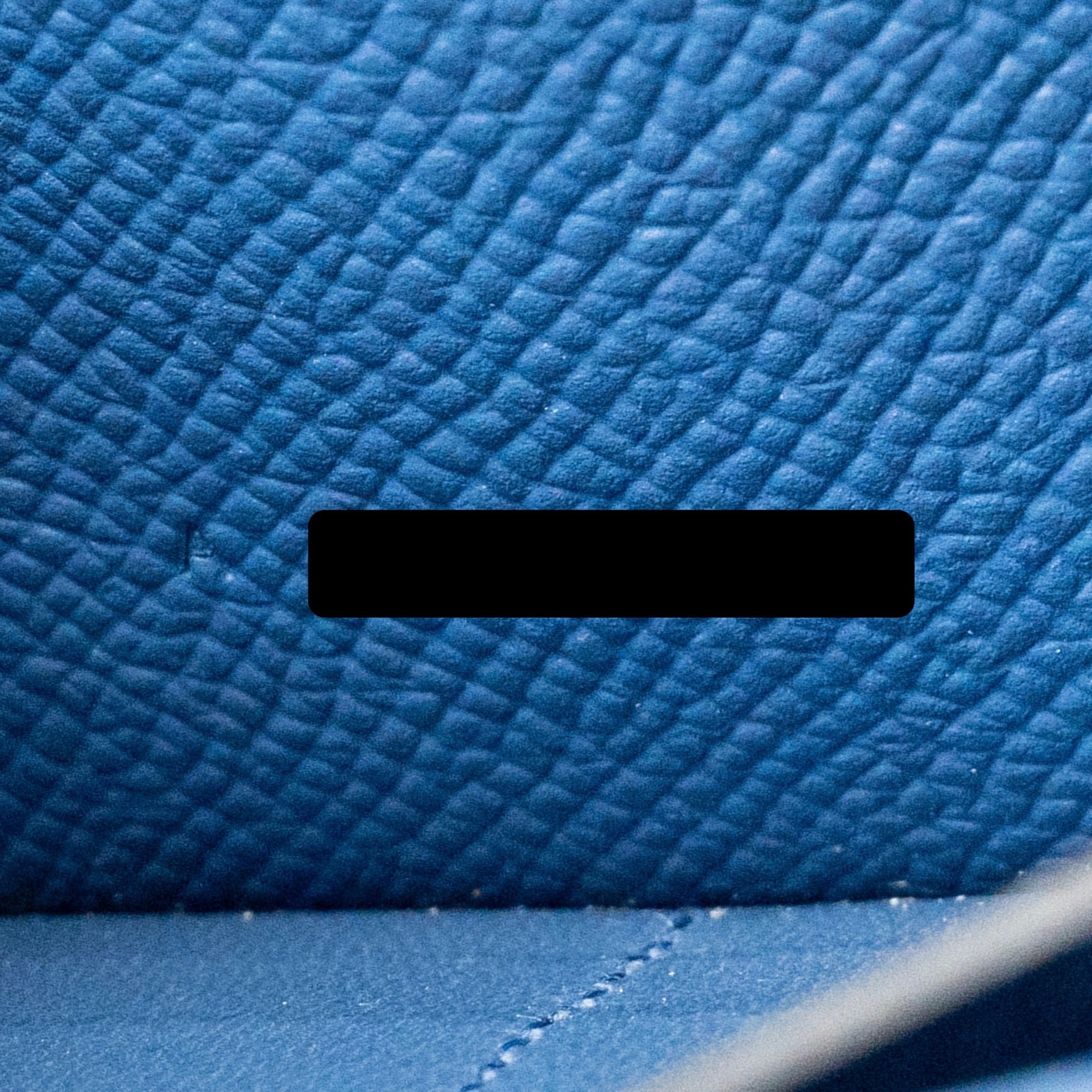HERMES KELLY LONG WALLET EPSOM DARK BLUE GHW