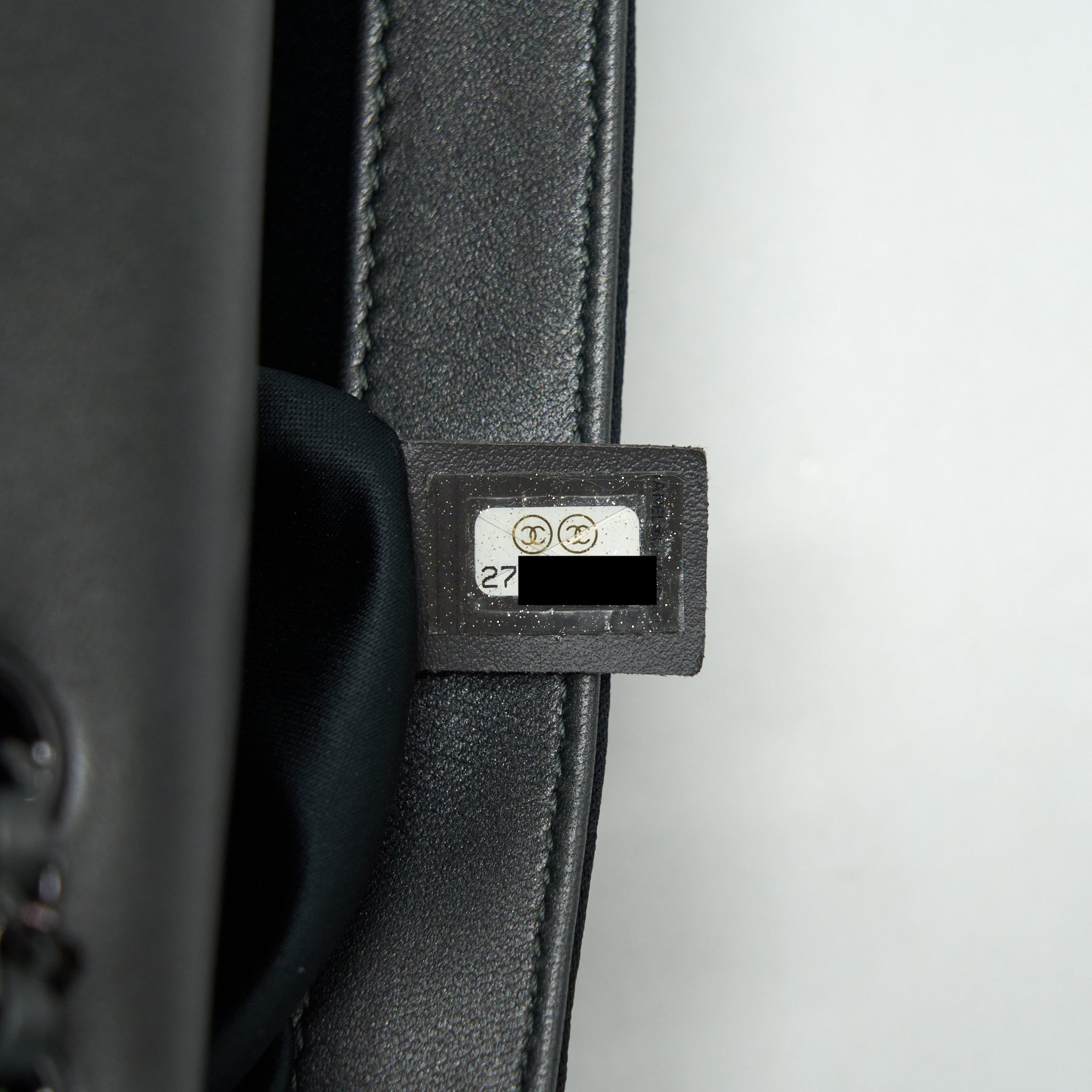 CHANEL MINI RECTANGULAR FLAP BAG SEQUINS MULTICOLOR BLACK HARDWARE