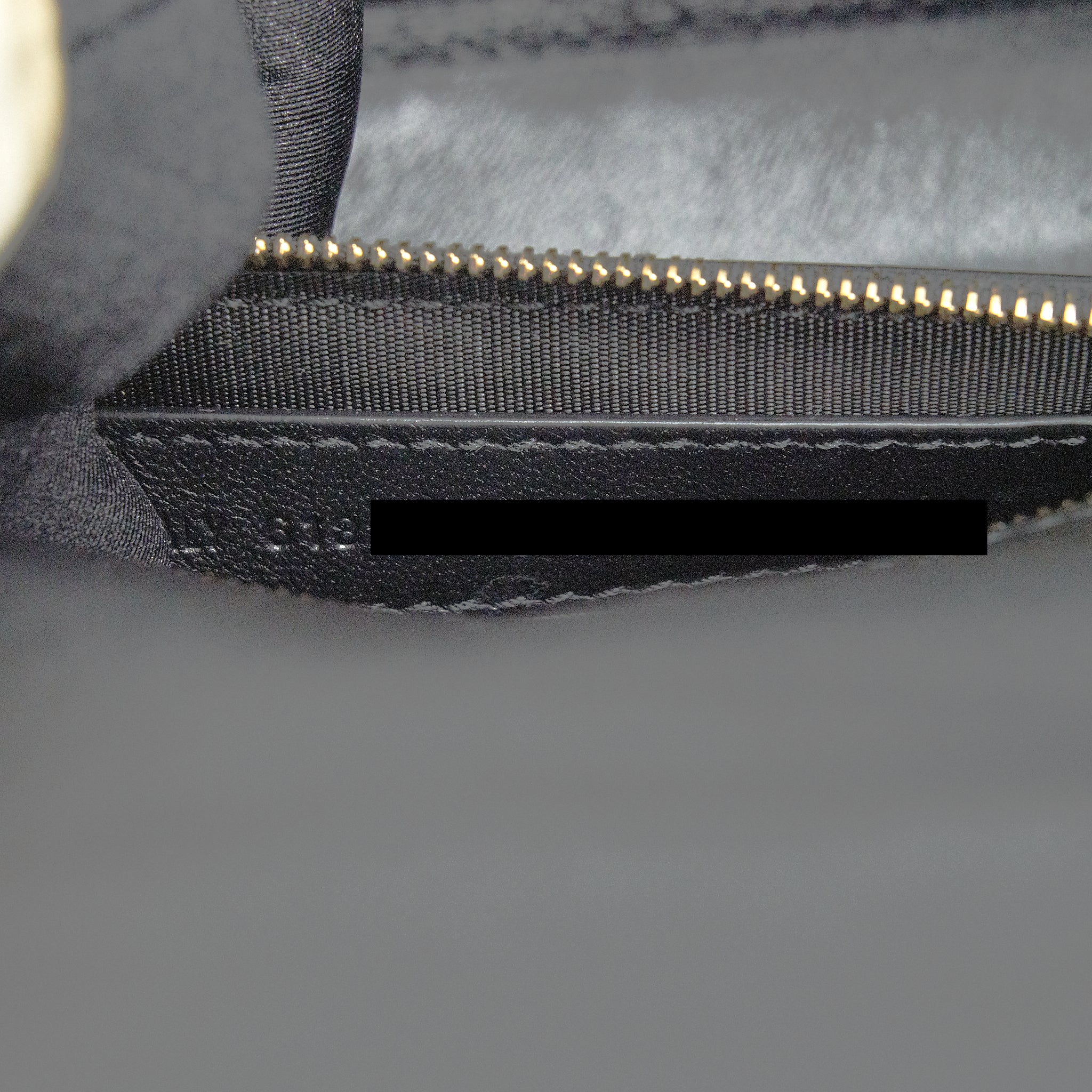 BALENCIAGA GHOST SLING BAG BLACK GHW
