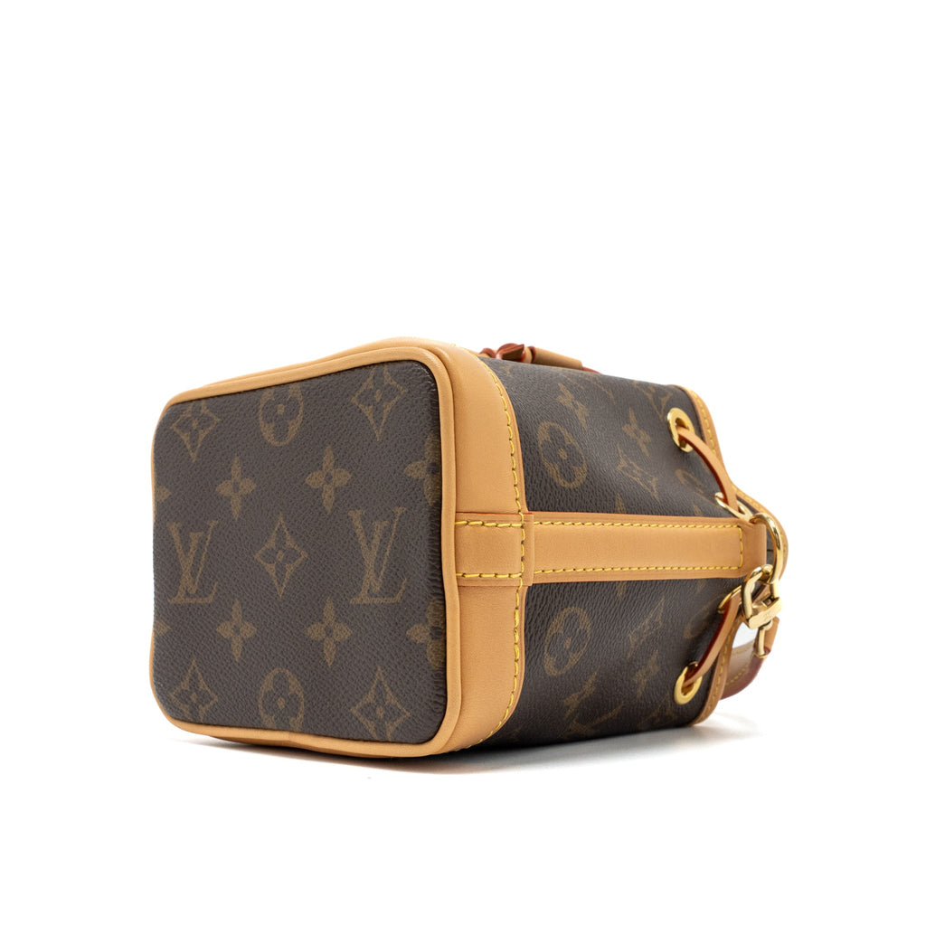LOUIS VUITTON NANO NOE MONOGRAM CANVAS GHW (NEW VERSION)