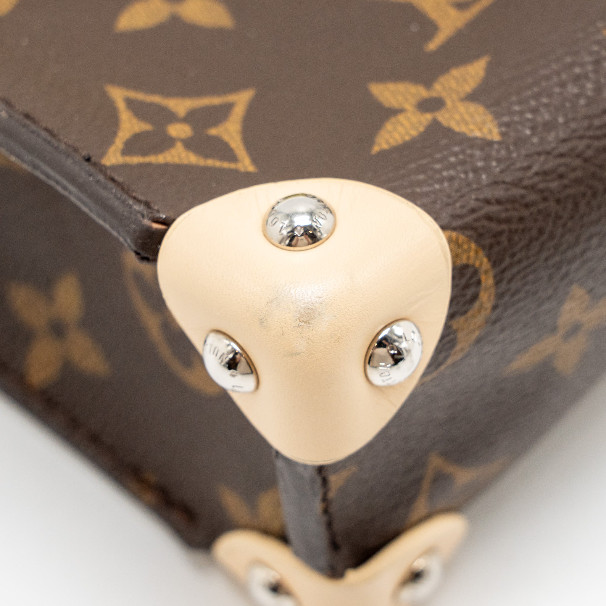 LOUIS VUITTON TRIBAL MASK POCHETTE PM MONOGRAM CANVAS/LEATHER MULTICOLOUR WITH MULTICOLOUR HARDWARE