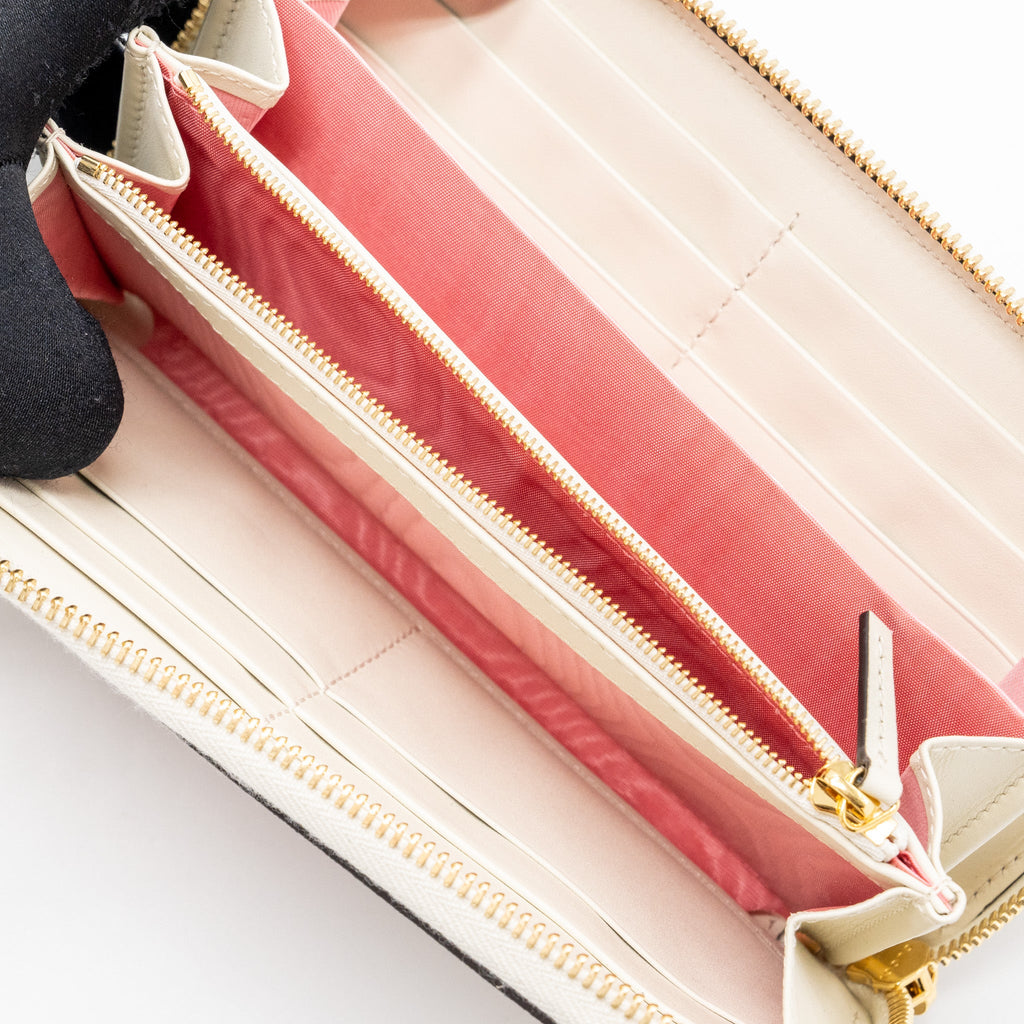 GUCCI ZIPPER WALLET GG SUPREME CANVAS WITH PRINT MULTICOLOR LGHW
