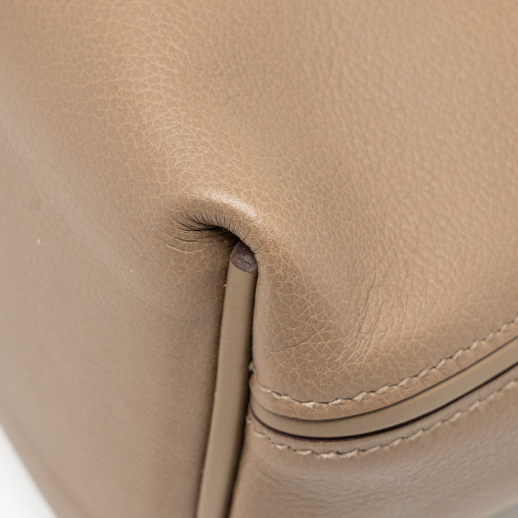 HERMES MINI 24/24 2424-21 BAG EVERCOLOR ETOUPE SHW