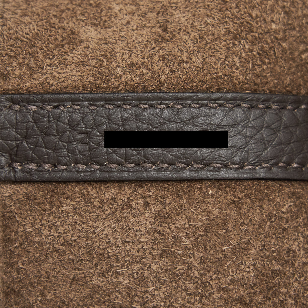 HERMES PICOTIN 18 LOCK BAG EBENE SHW