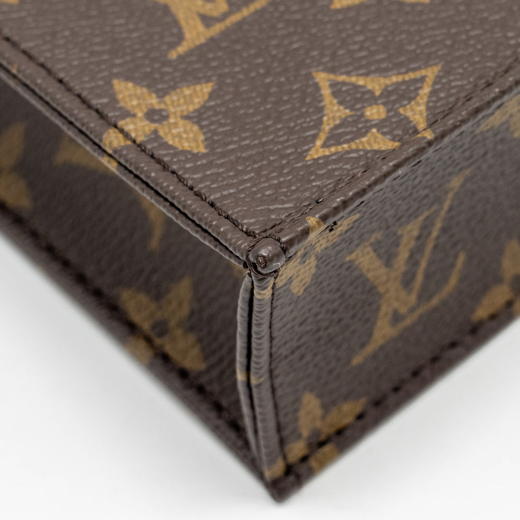 LOUIS VUITTON PETIT SAC PLAT MONOGRAM CANVAS GHW