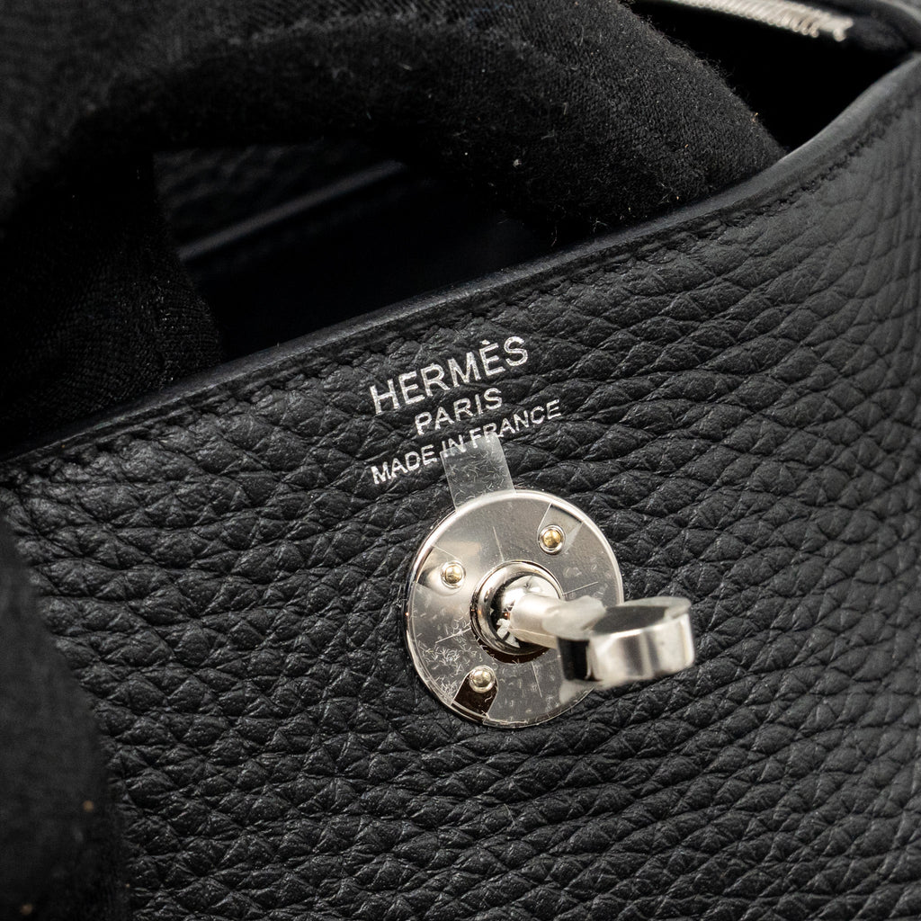 HERMES MINI LINDY II CLEMENCE BLACK SHW