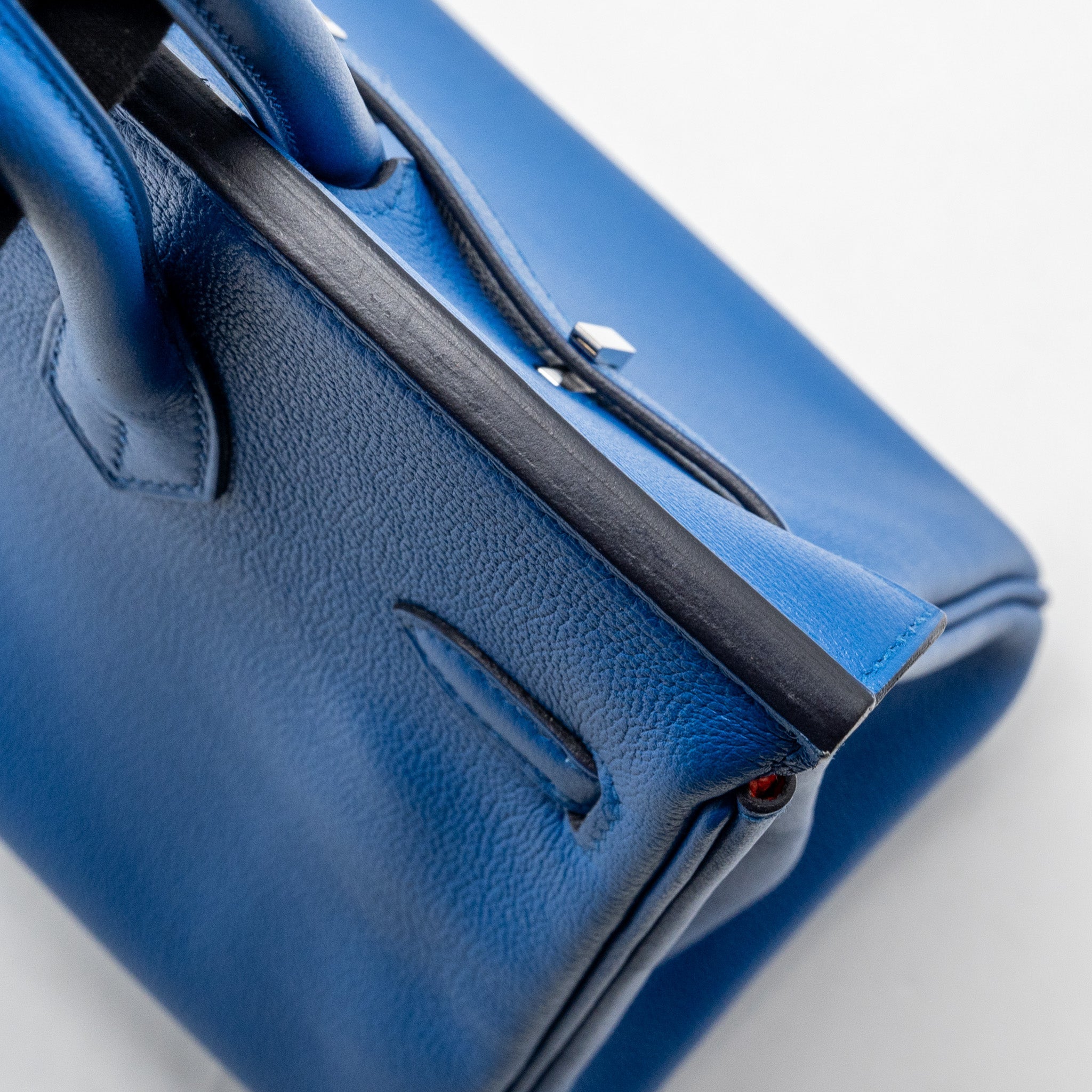 HERMES BIRKIN 25 TAURILLON NOVELLO I7 BLUE ZELLIGE SHW