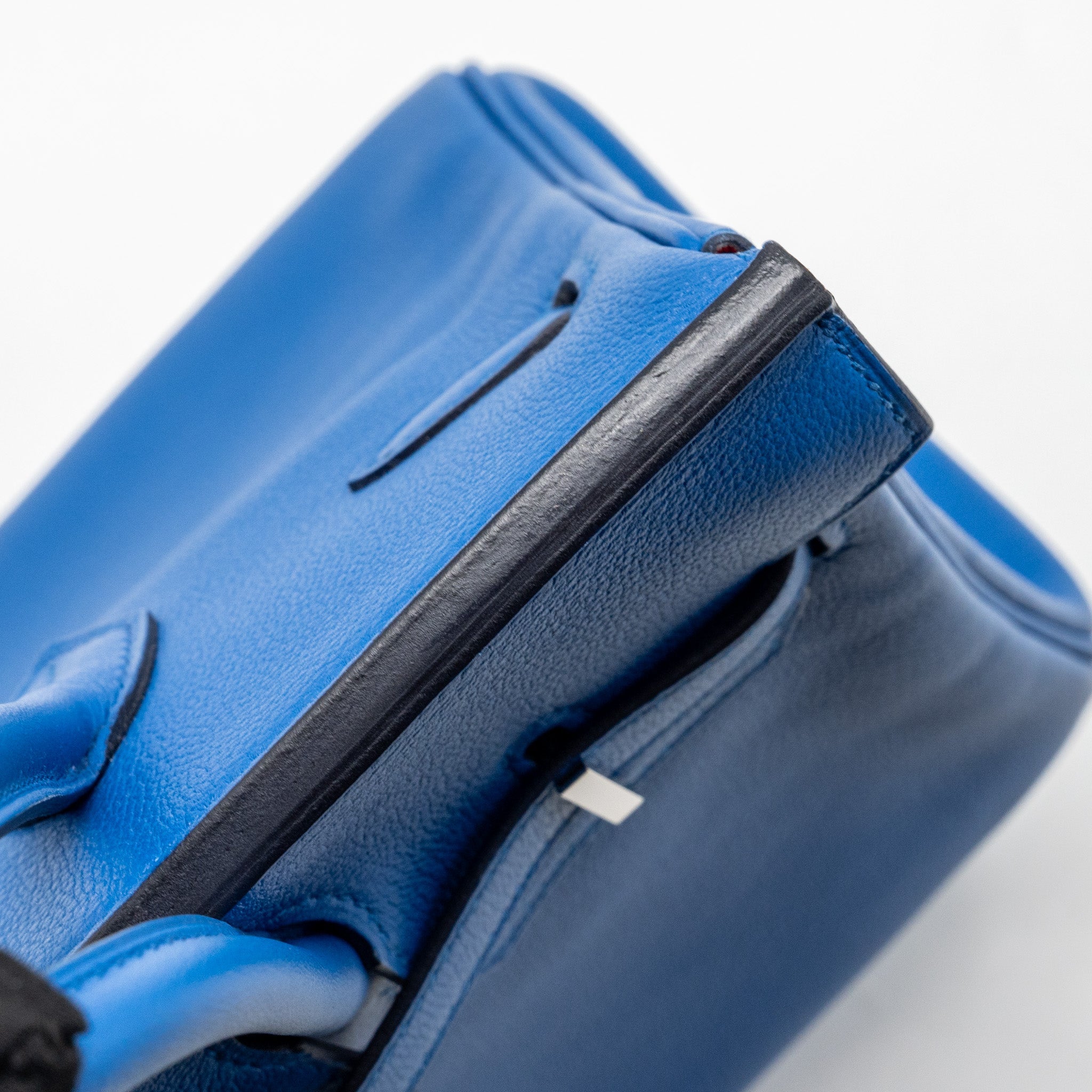 HERMES BIRKIN 25 TAURILLON NOVELLO I7 BLUE ZELLIGE SHW