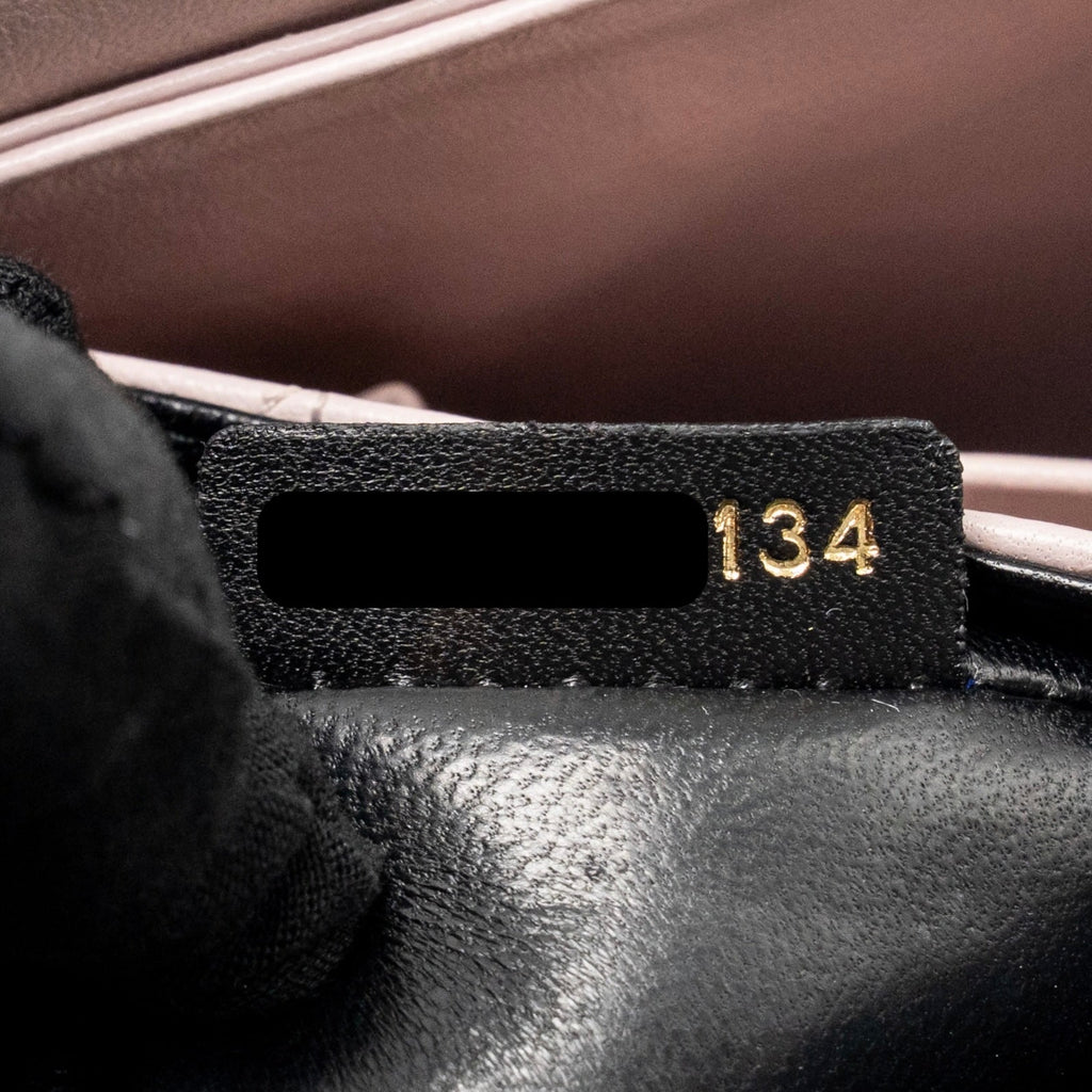 DIOR MISS DIOR FLAP BAG LAMBSKIN BLACK LGHW