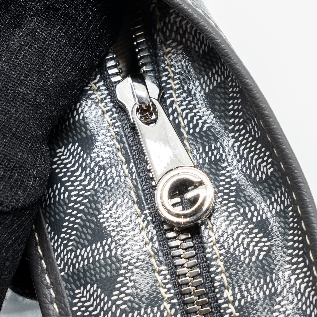GOYARD BOHEME HOBO PM GOYARDINE CANVAS GRIS SHW