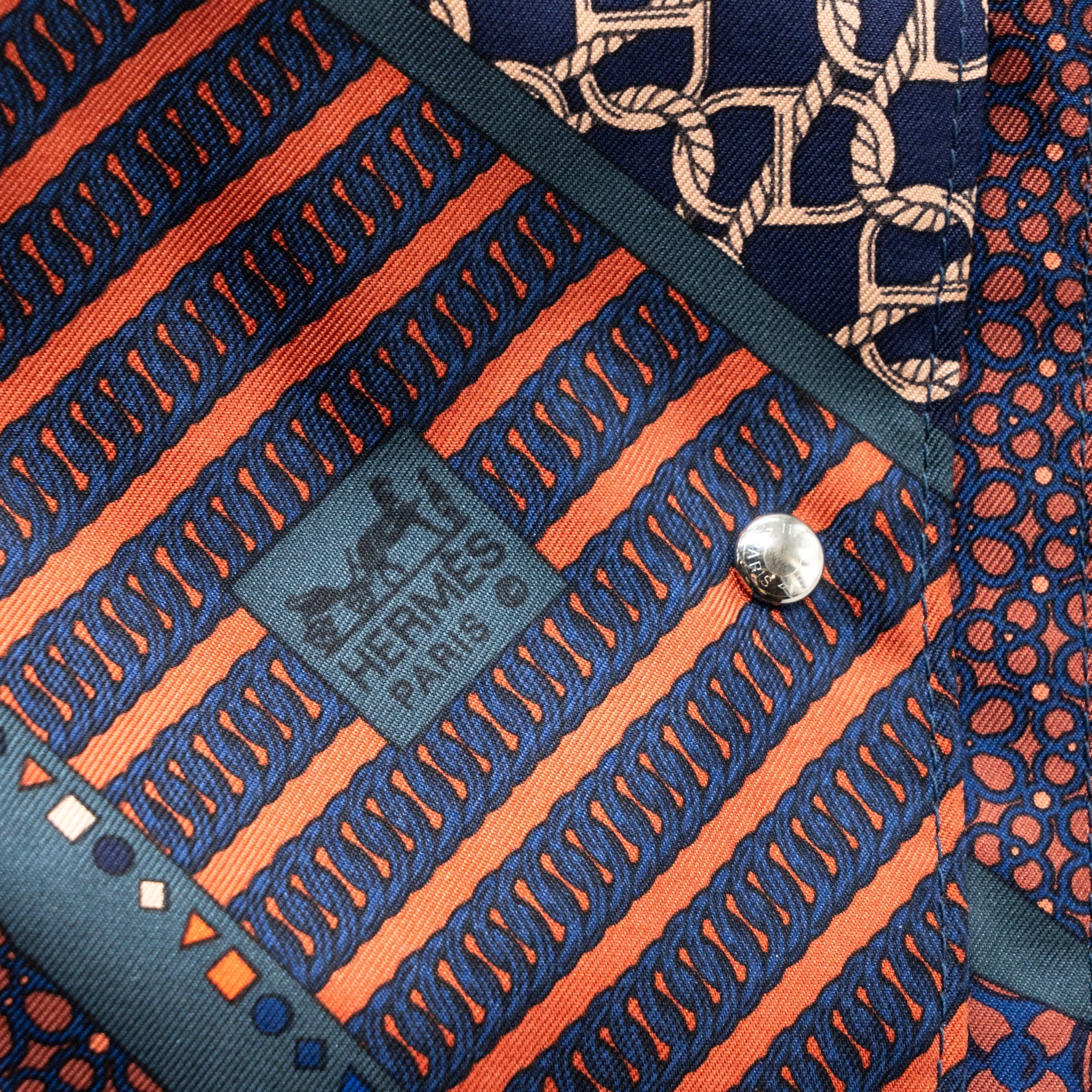 HERMES FOURBI 25 POUCH CANVAS / LEATHER MULTICOLOUR SHW