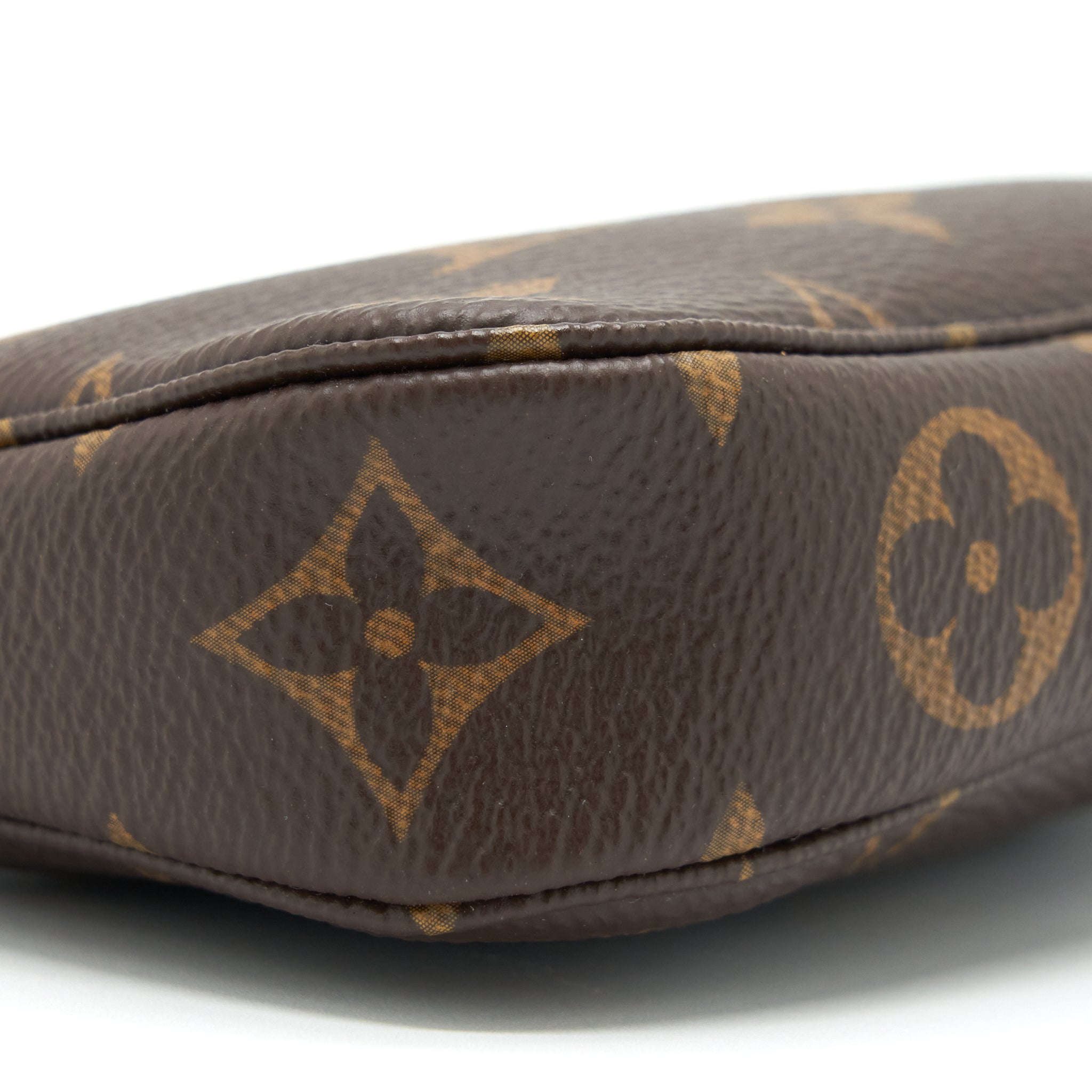 LOUIS VUITTON MINI POCHETTE ACCESSORIES MONOGRAM CANVAS GHW