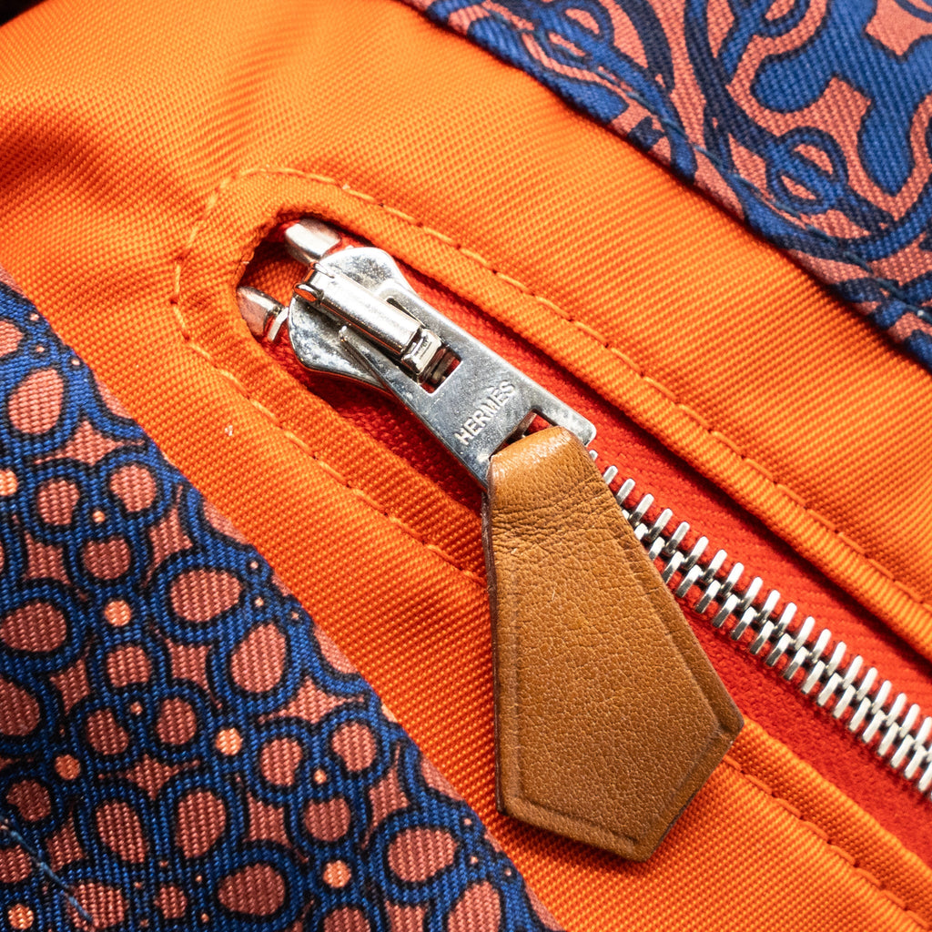 HERMES FOURBI 25 POUCH CANVAS / LEATHER MULTICOLOUR SHW