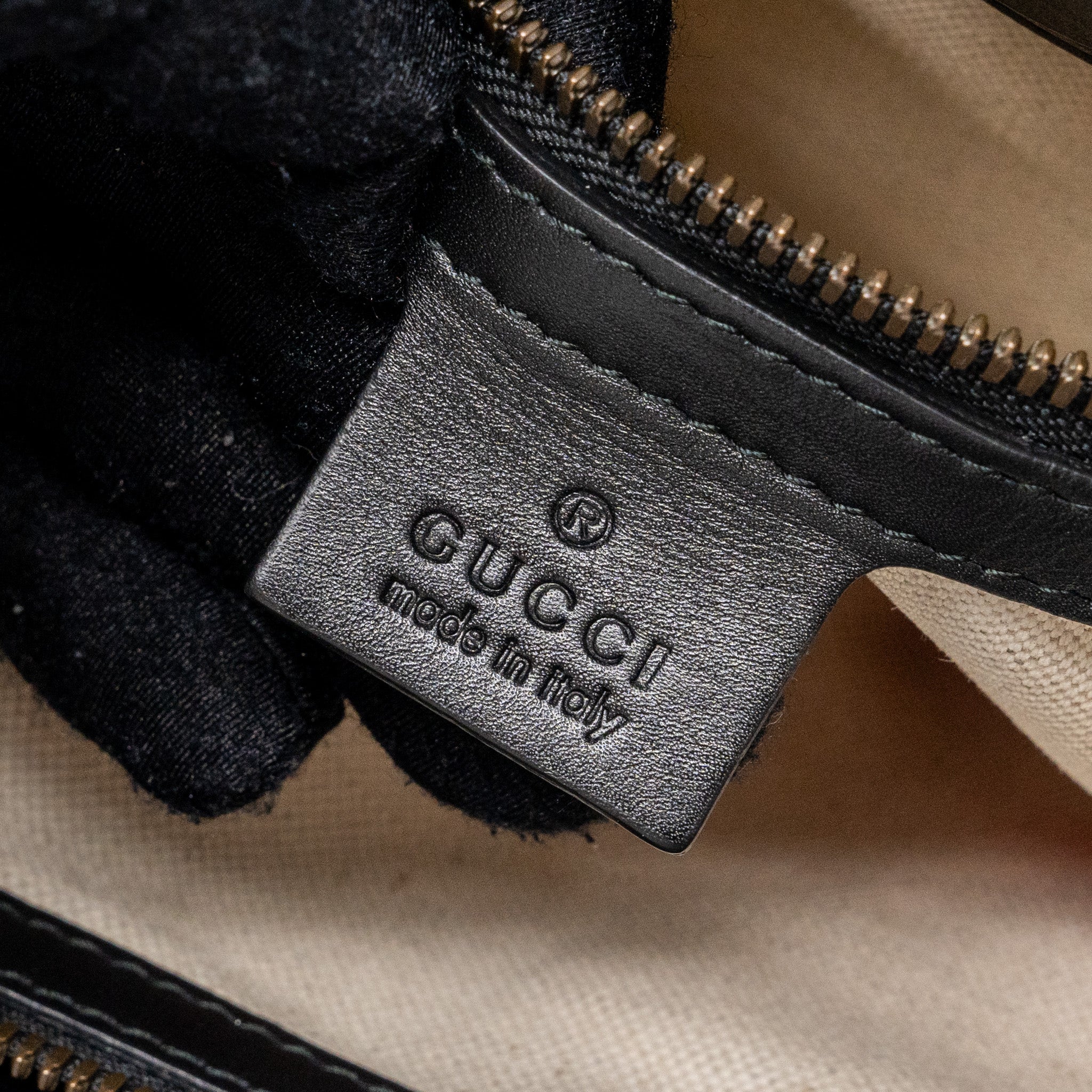 GUCCI BLIND FOR LOVE TOTE BAG GG SUPREME CANVAS BLACK/ MULTICOLOUR GHW