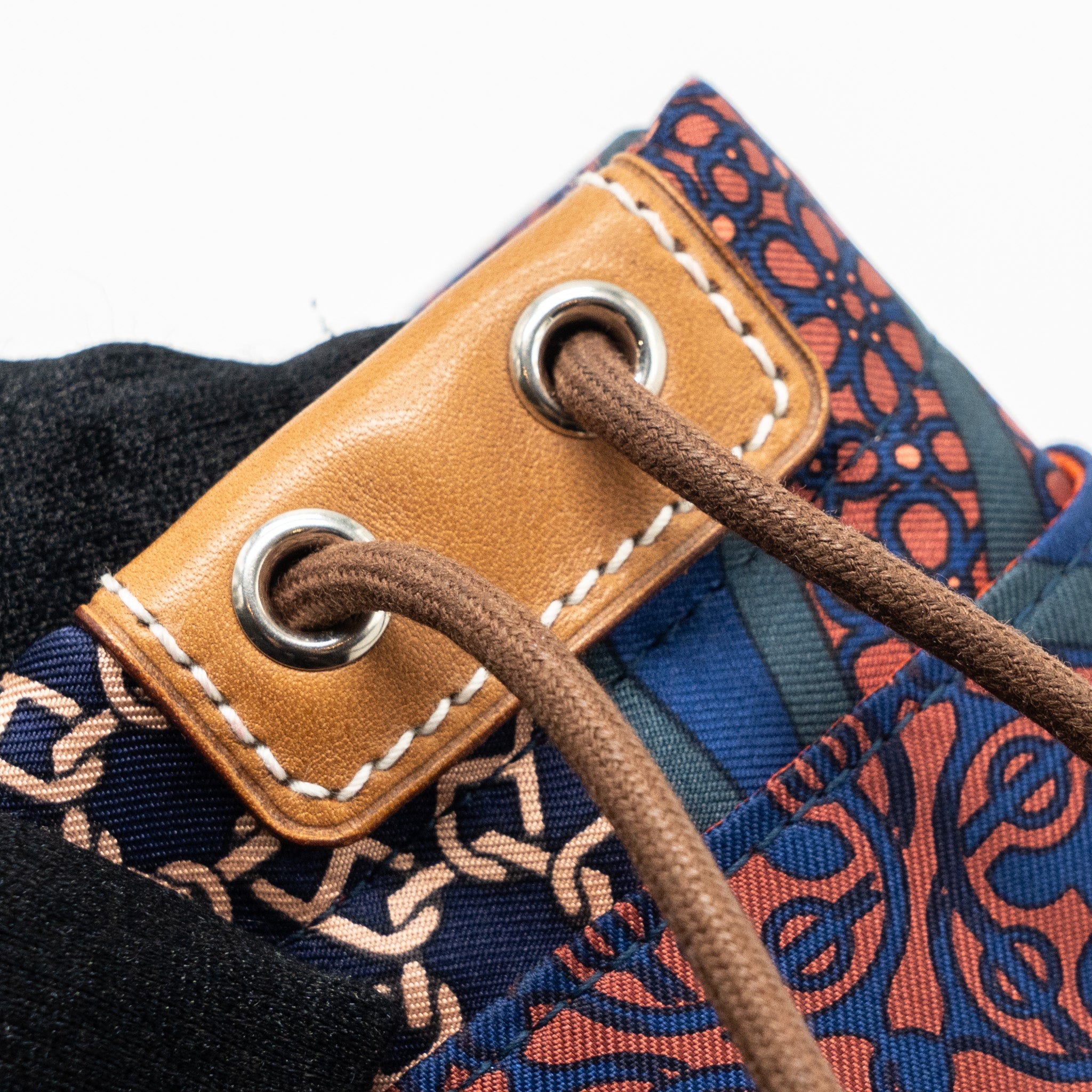 HERMES FOURBI 25 POUCH CANVAS / LEATHER MULTICOLOUR SHW