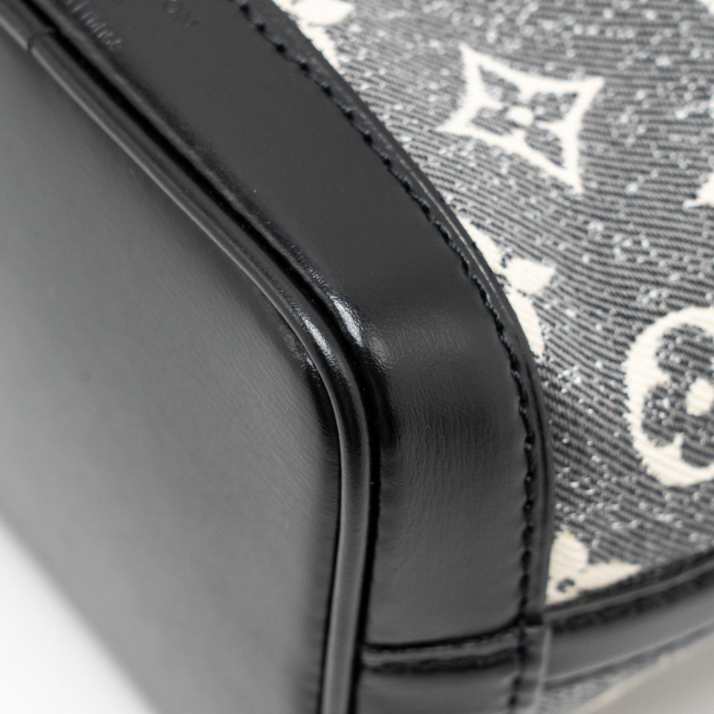 LOUIS VUITTON NANO NOE JACQUARD DENIM BLACK / MULTICOLOR SHW