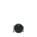 CHANEL ROUND CLUTCH WITH CHAIN LAMBSKIN BLACK SHW