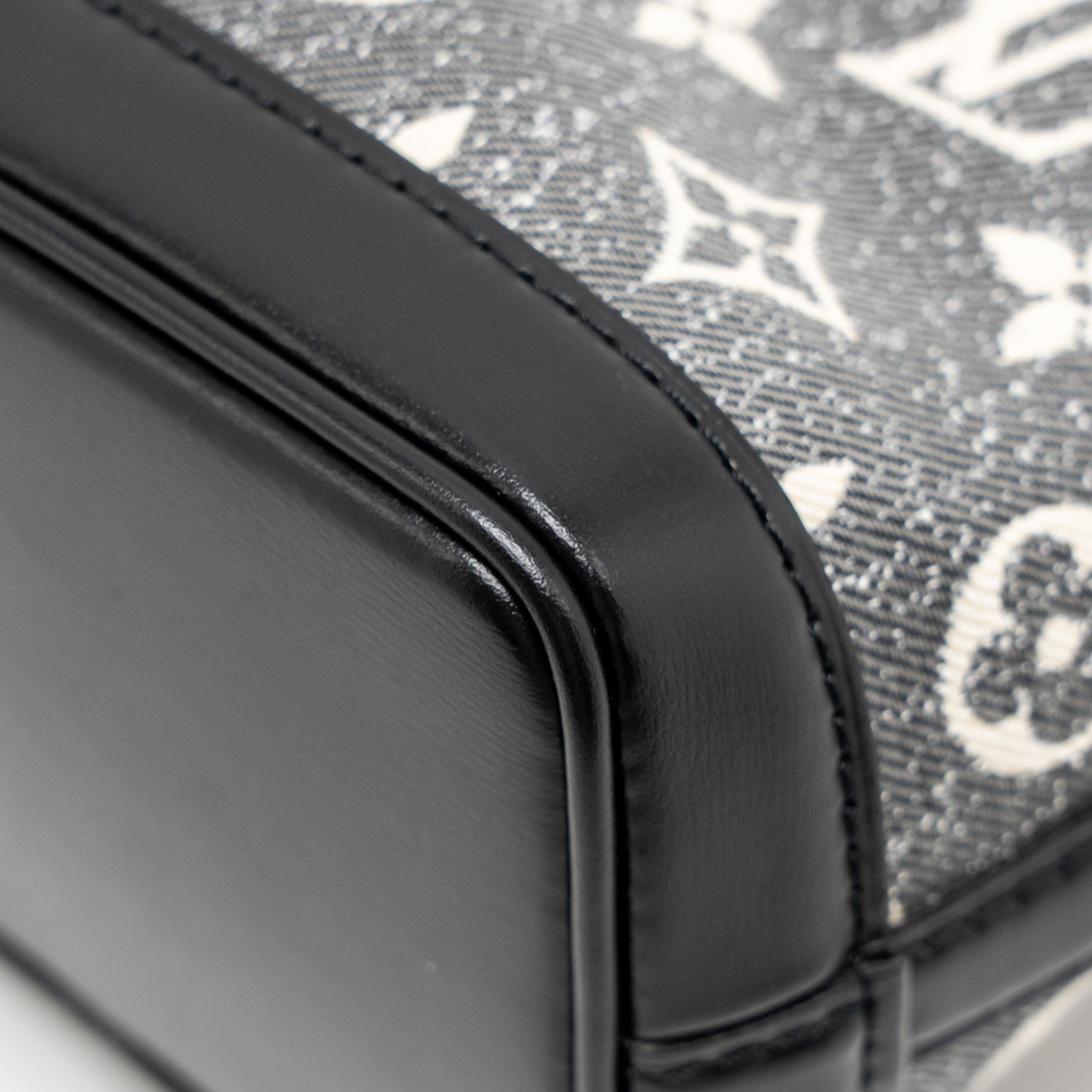 LOUIS VUITTON NANO NOE JACQUARD DENIM BLACK / MULTICOLOR SHW