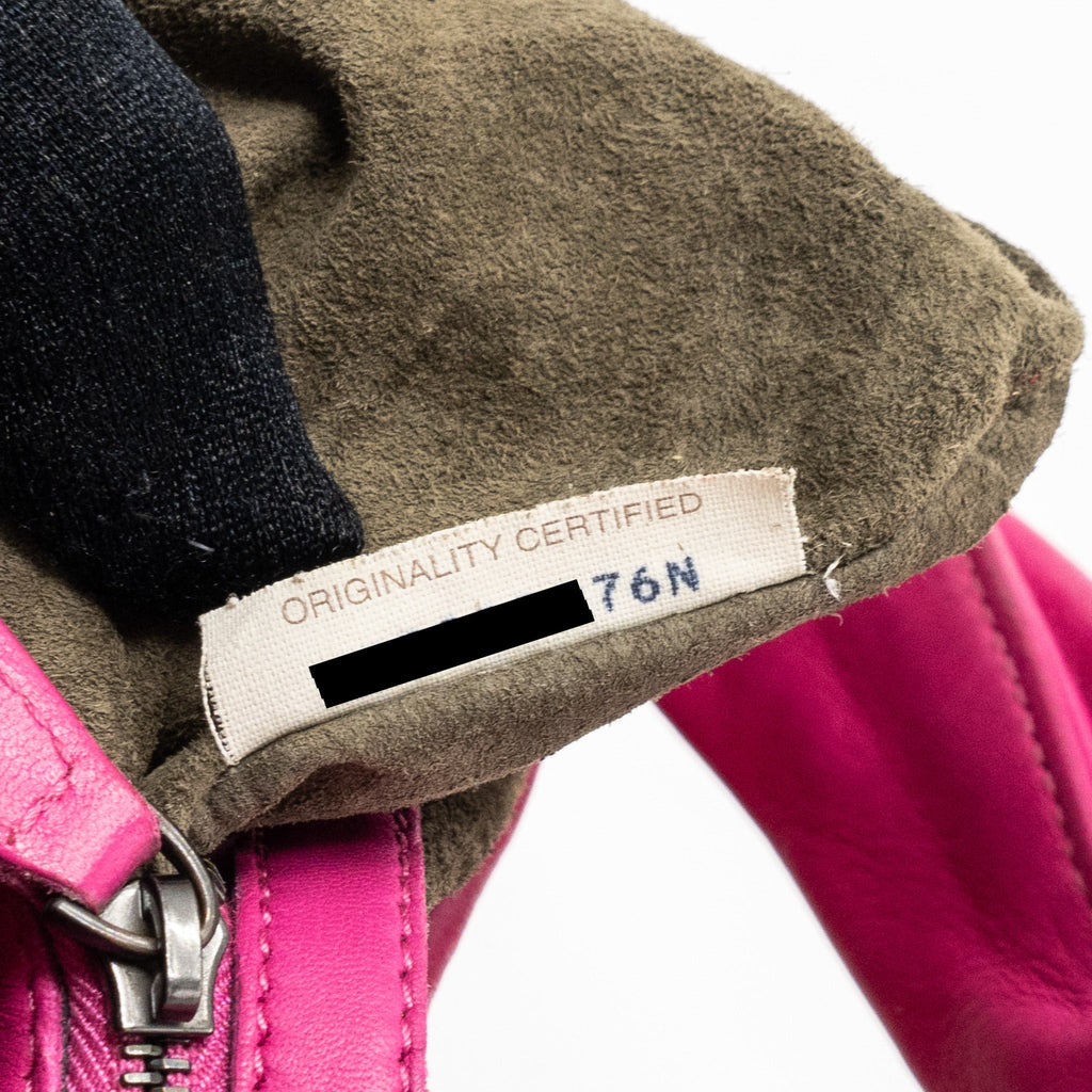BOTTEGA VENETA INTRECCIATO LARGE SHOULDER BAG NAPPA PINK SHW