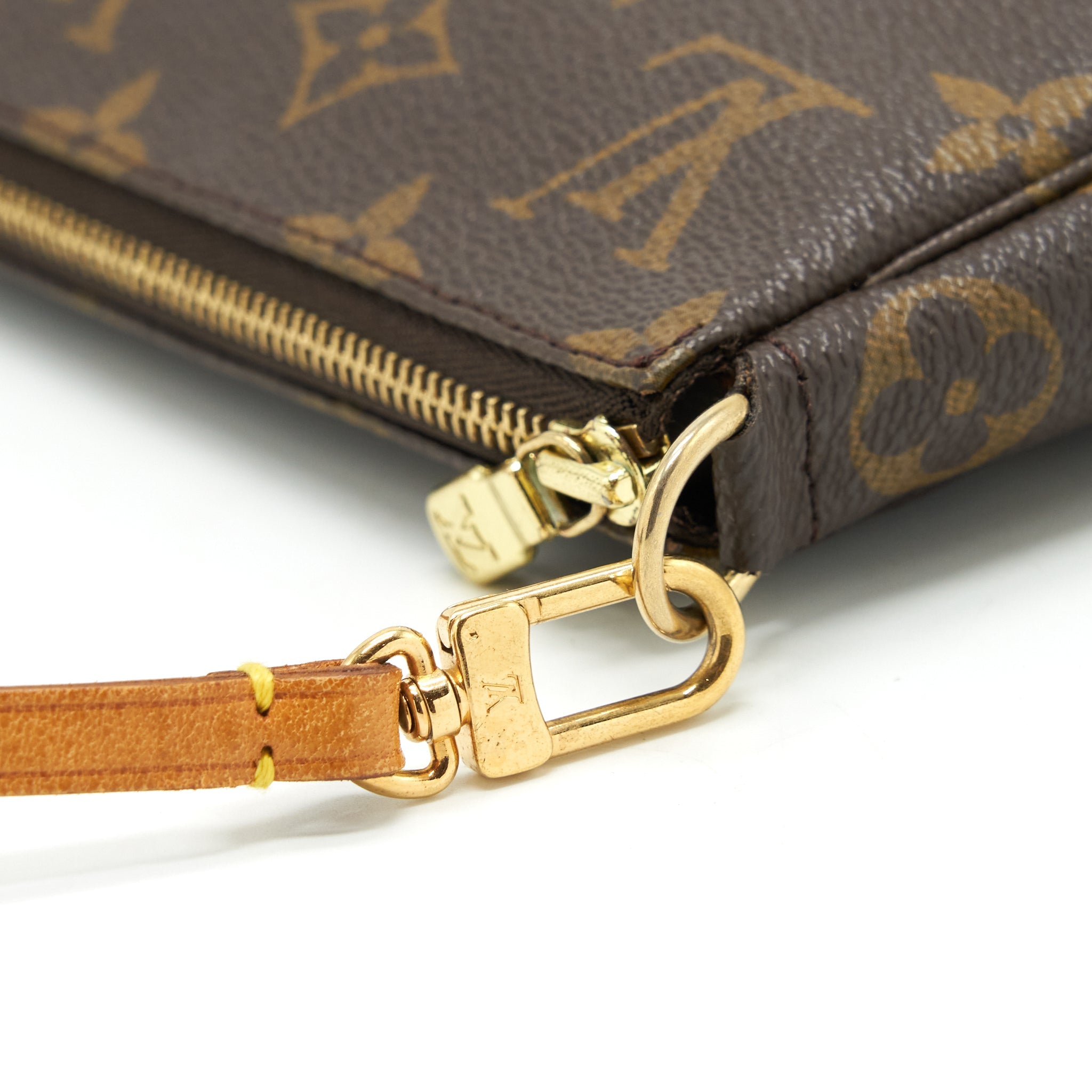 LOUIS VUITTON VINTAGE POCHETTE ACCESSORIES MONOGRAM CANVAS