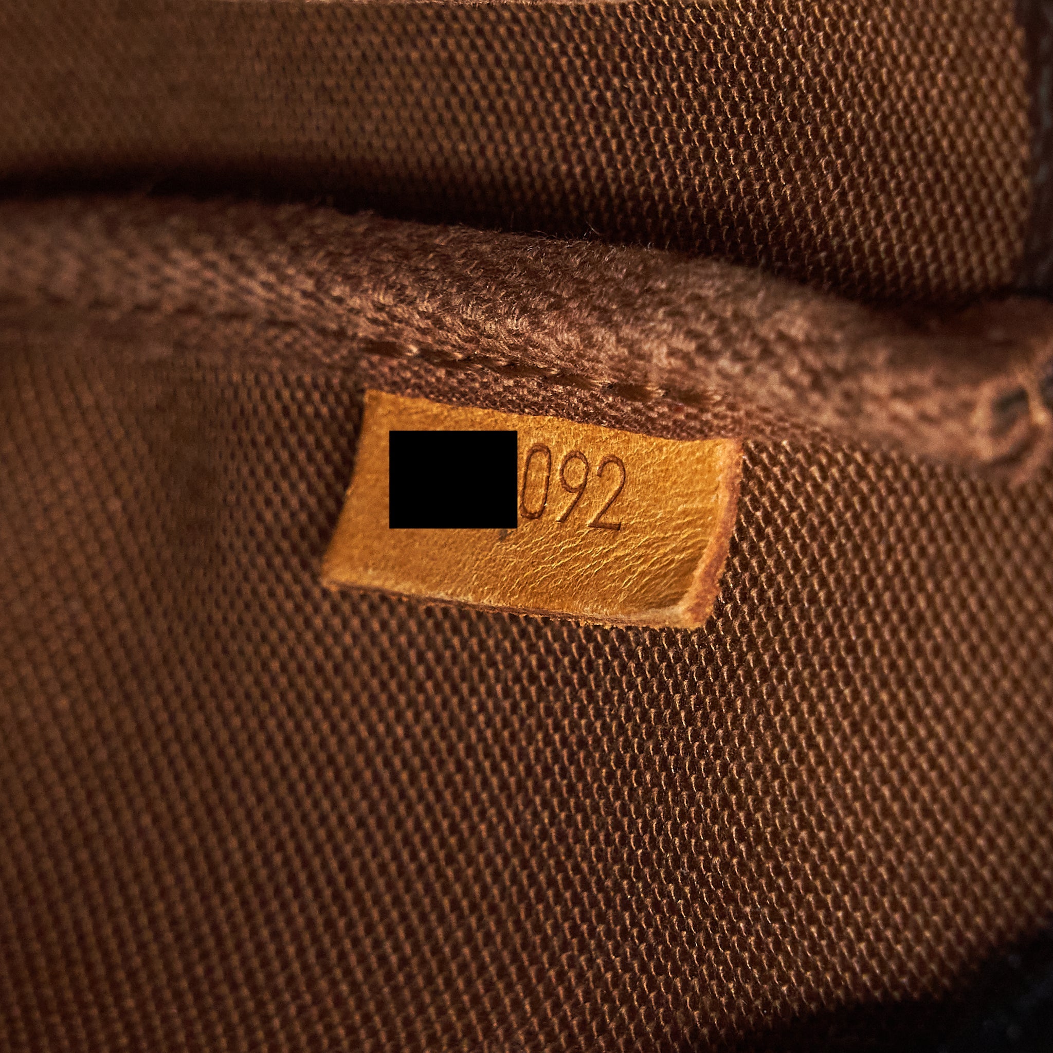 LOUIS VUITTON VINTAGE POCHETTE ACCESSORIES MONOGRAM CANVAS