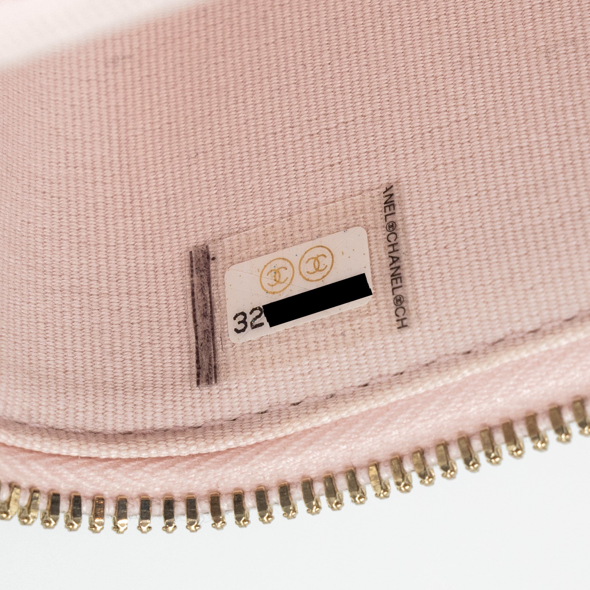 CHANEL MINI VANITY WITH GIANT CHAIN LAMBSKIN LIGHT PINK LGHW