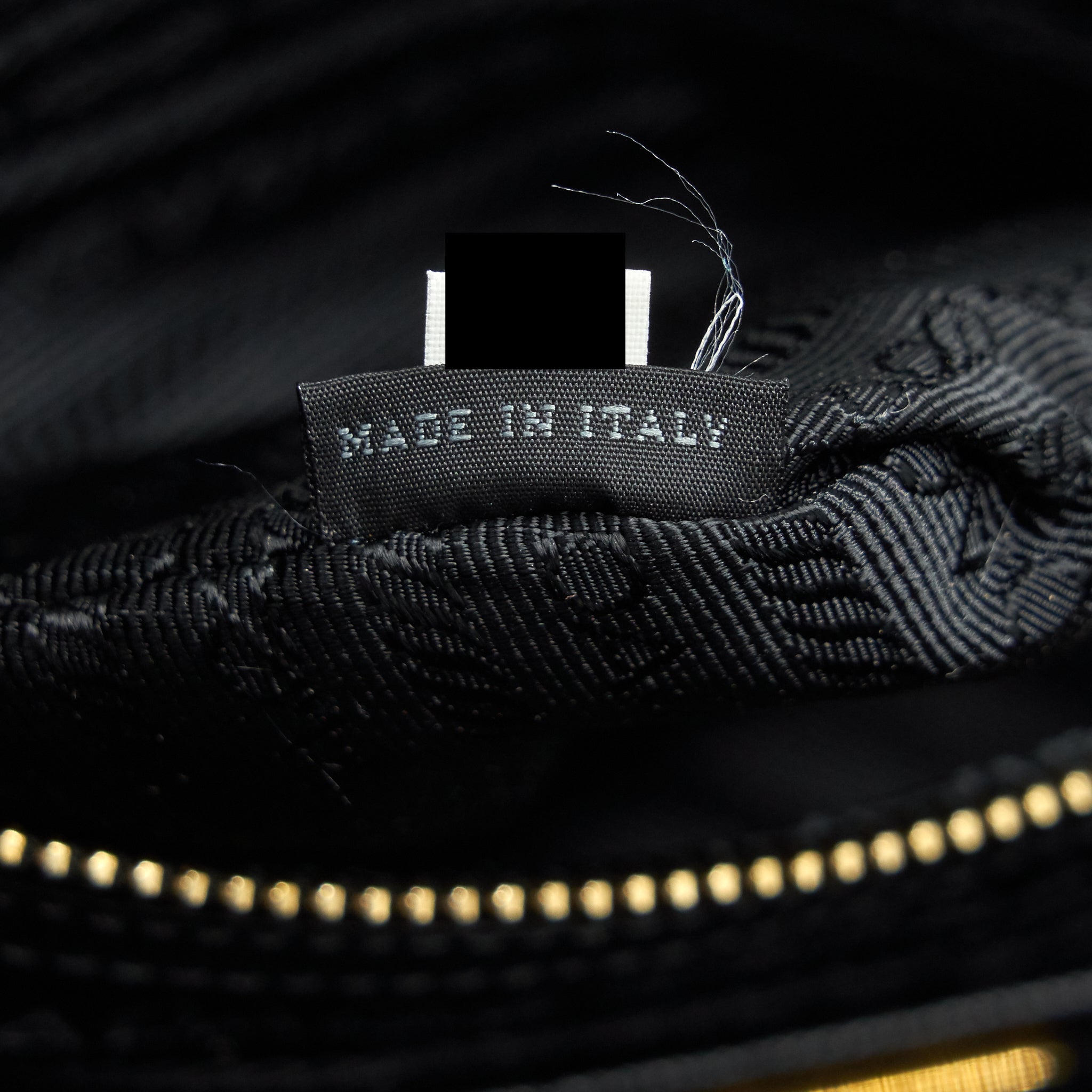 PRADA SAFFIANO LARGE TOTE BAG BLACK GHW