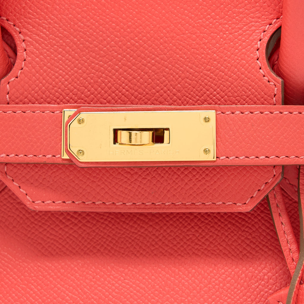 HERMES BIRKIN 30 EPSOM T5 ROSE JAIPUR GHW