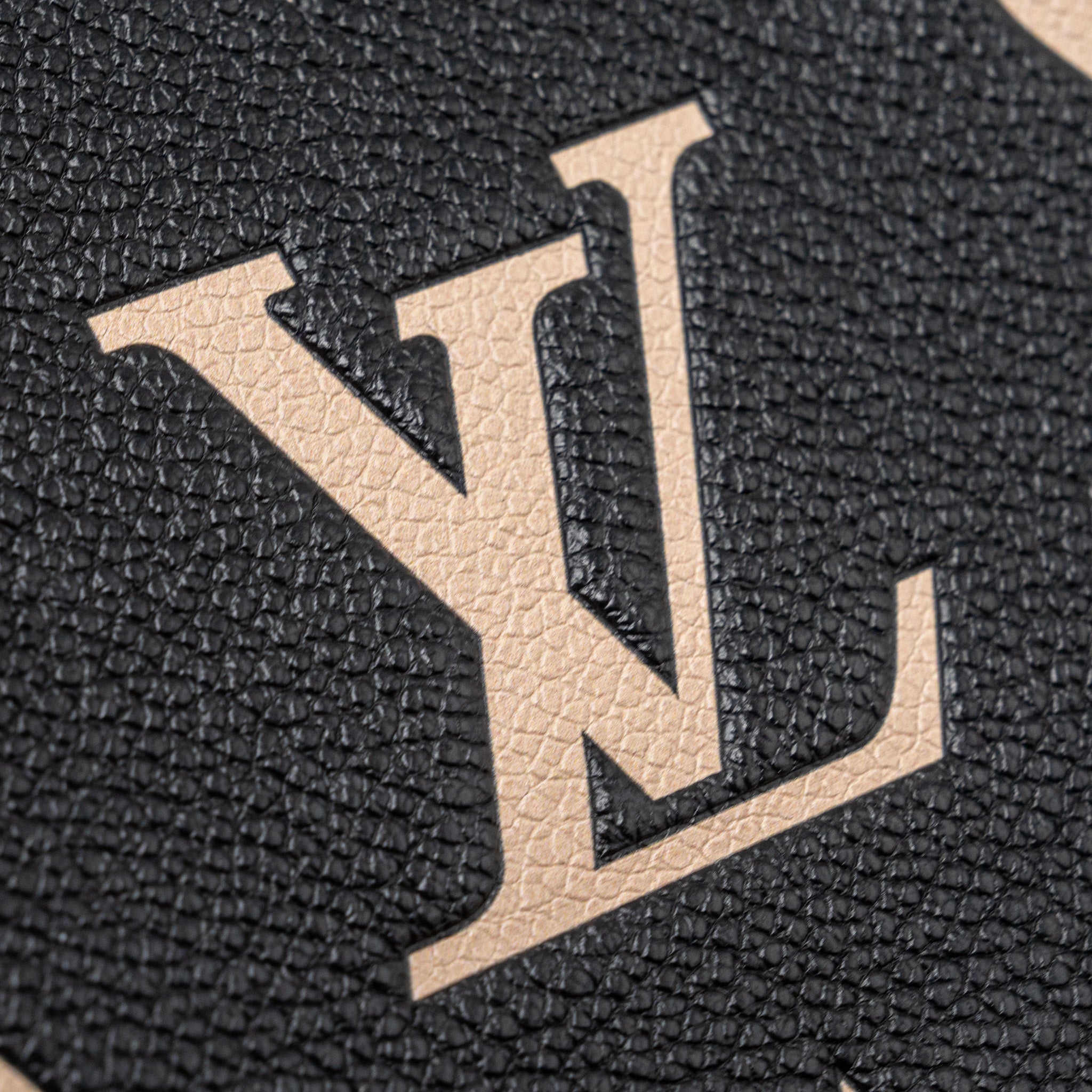 LOUIS VUITTON PETIT SAC PLAT MONOGRAM EMPREINTE BLACK/ BEIGE GHW (NEW VERSION)