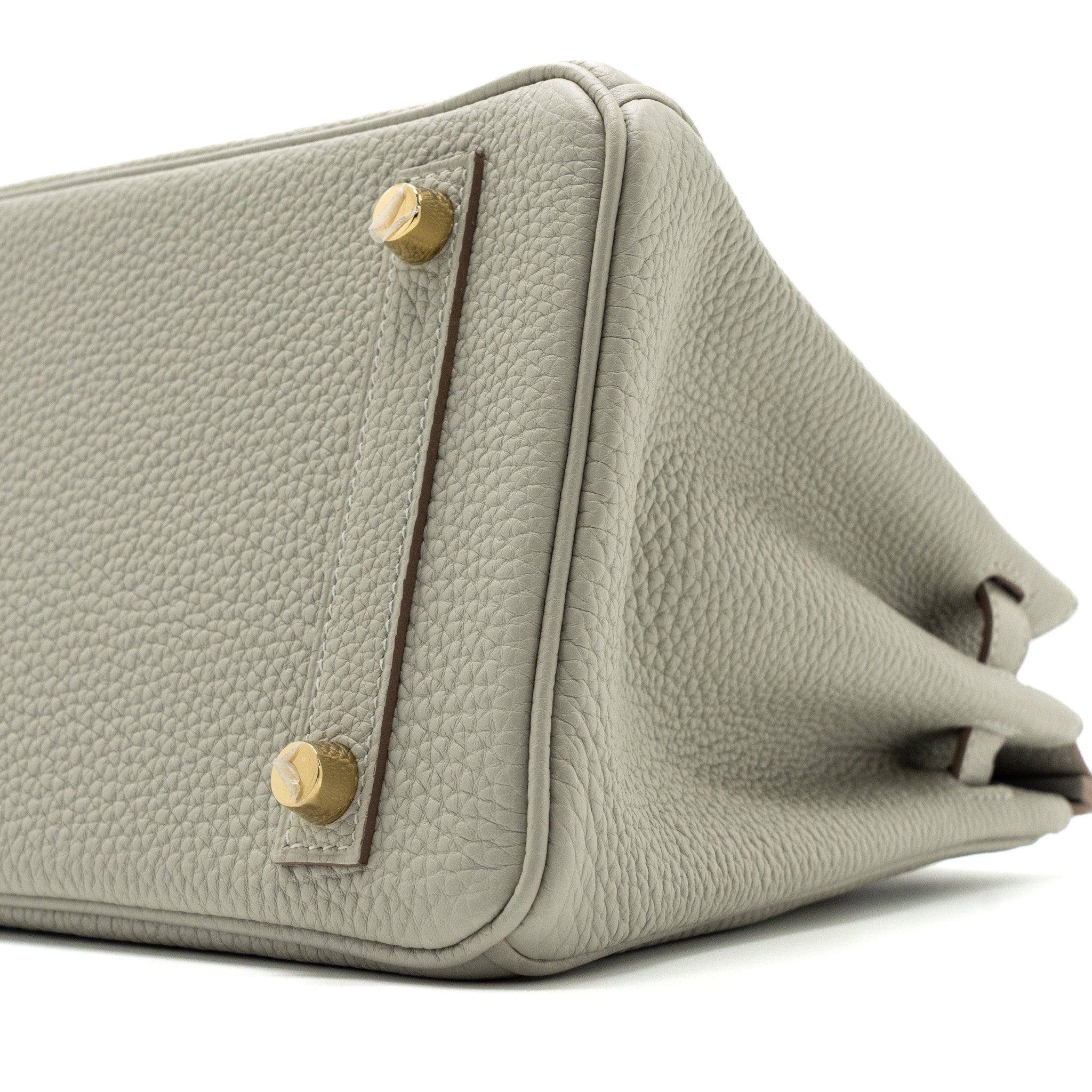 HERMES BIRKIN 25 TOGO GRIS PERLE GHW