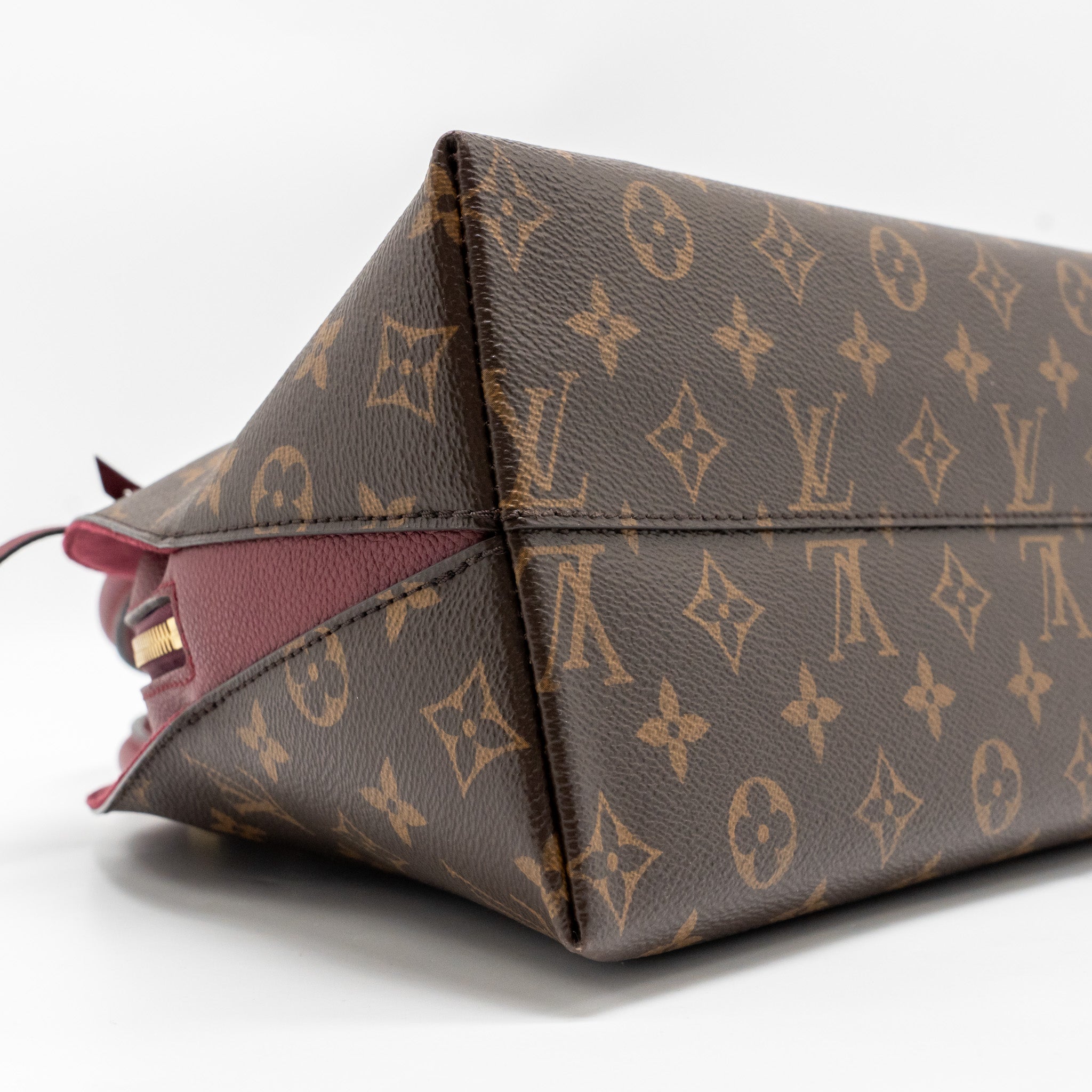 LOUIS VUITTON ALMA B’N’B BAG MONOGRAM CANVAS RASPBERRY GHW