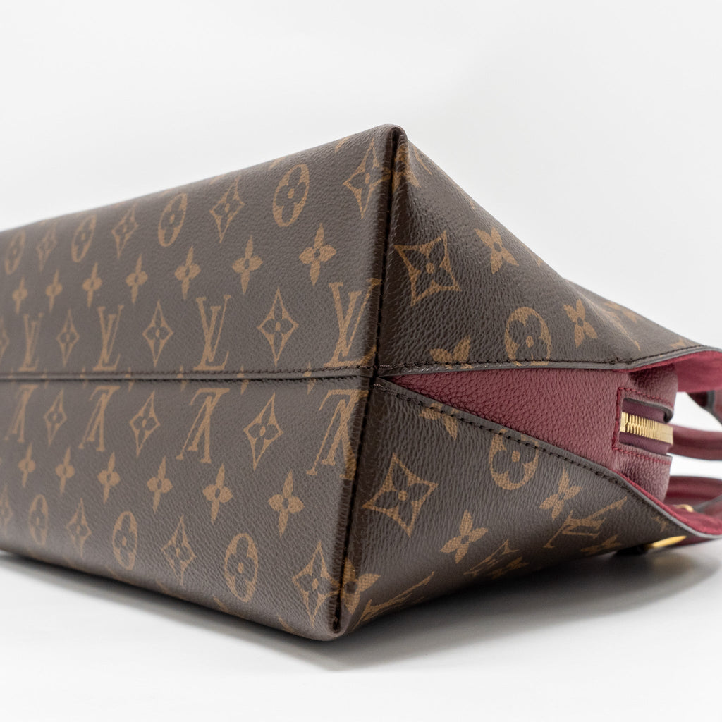 LOUIS VUITTON ALMA B’N’B BAG MONOGRAM CANVAS RASPBERRY GHW