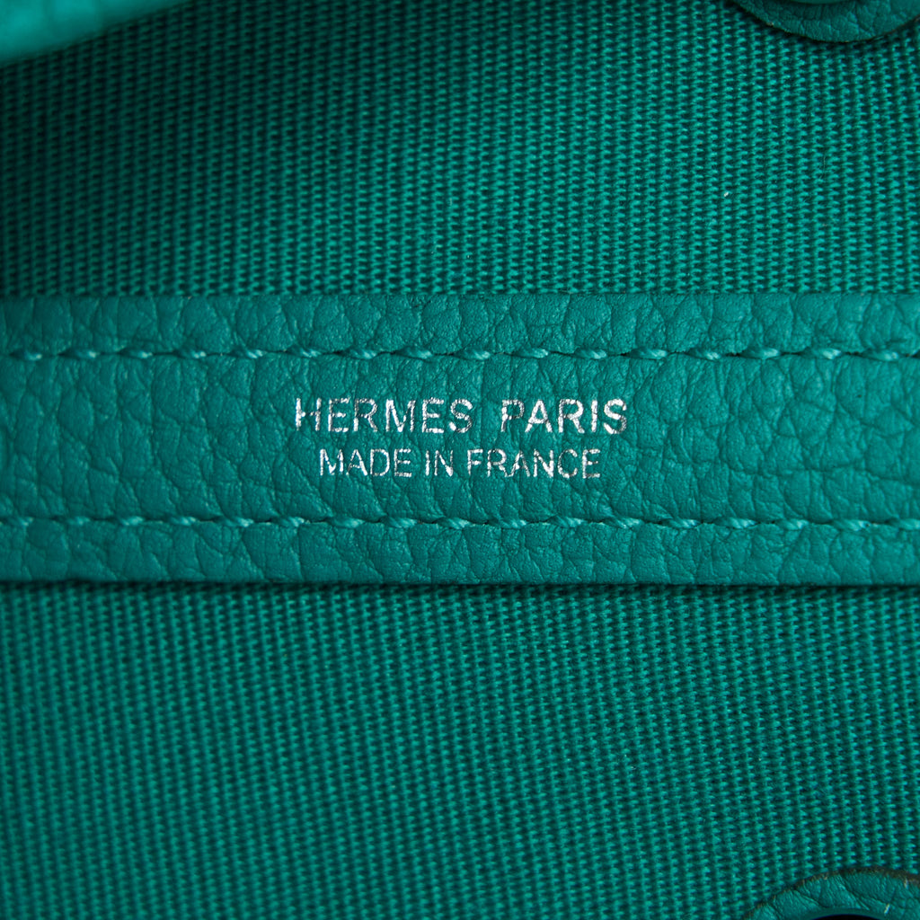 HERMES GARDEN PARTY 30 GREEN SHW