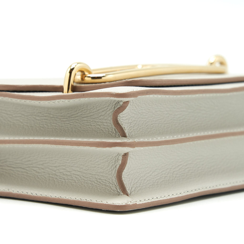 HERMES ROULIS MINI EVERCOLOR GRIS PEARL GHW