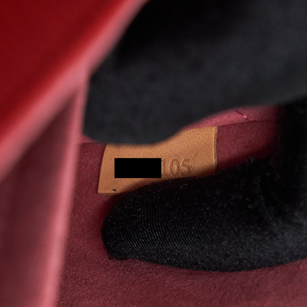 LOUIS VUITTON TWIST BAG MM RED SHW