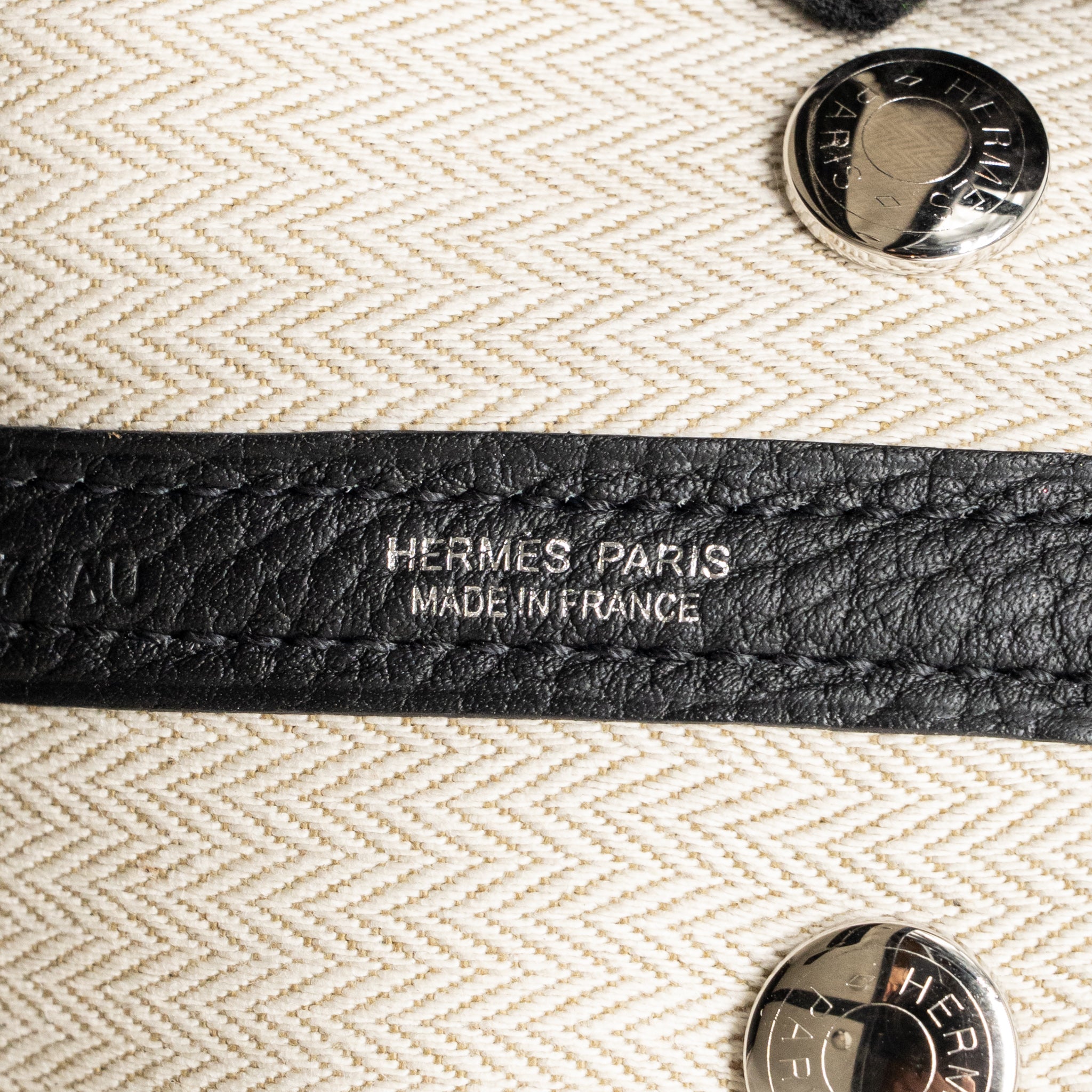 HERMES NEO GARDEN PARTY 23 NEGONDA BLACK SHW
