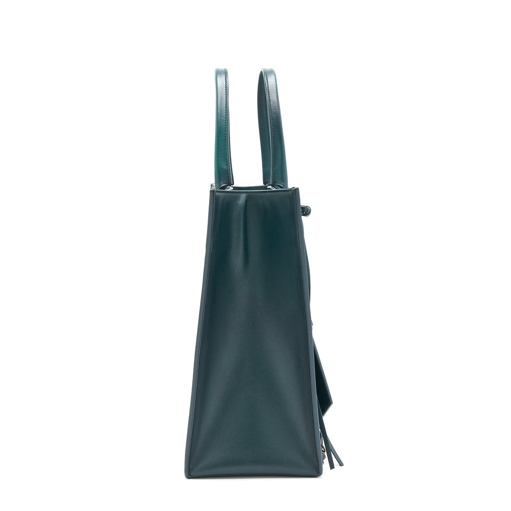 BALENCIAGA TOTE BAG IN DEEP GREEN