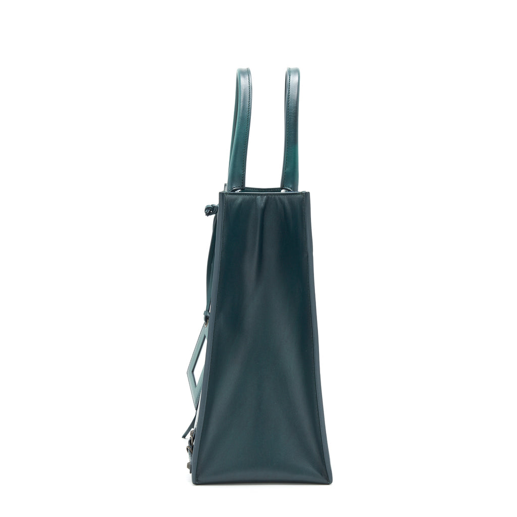 BALENCIAGA TOTE BAG IN DEEP GREEN