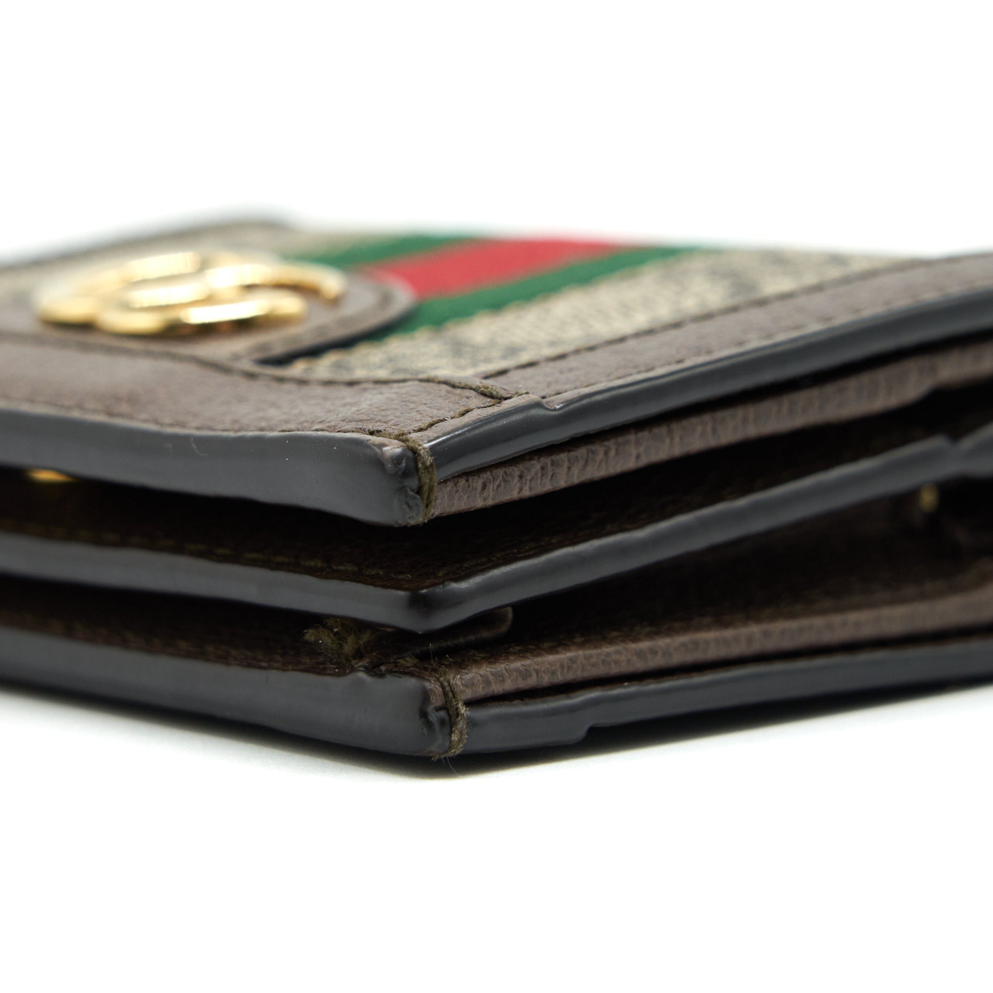 GUCCI GG CANVAS BI FOLD WALLET