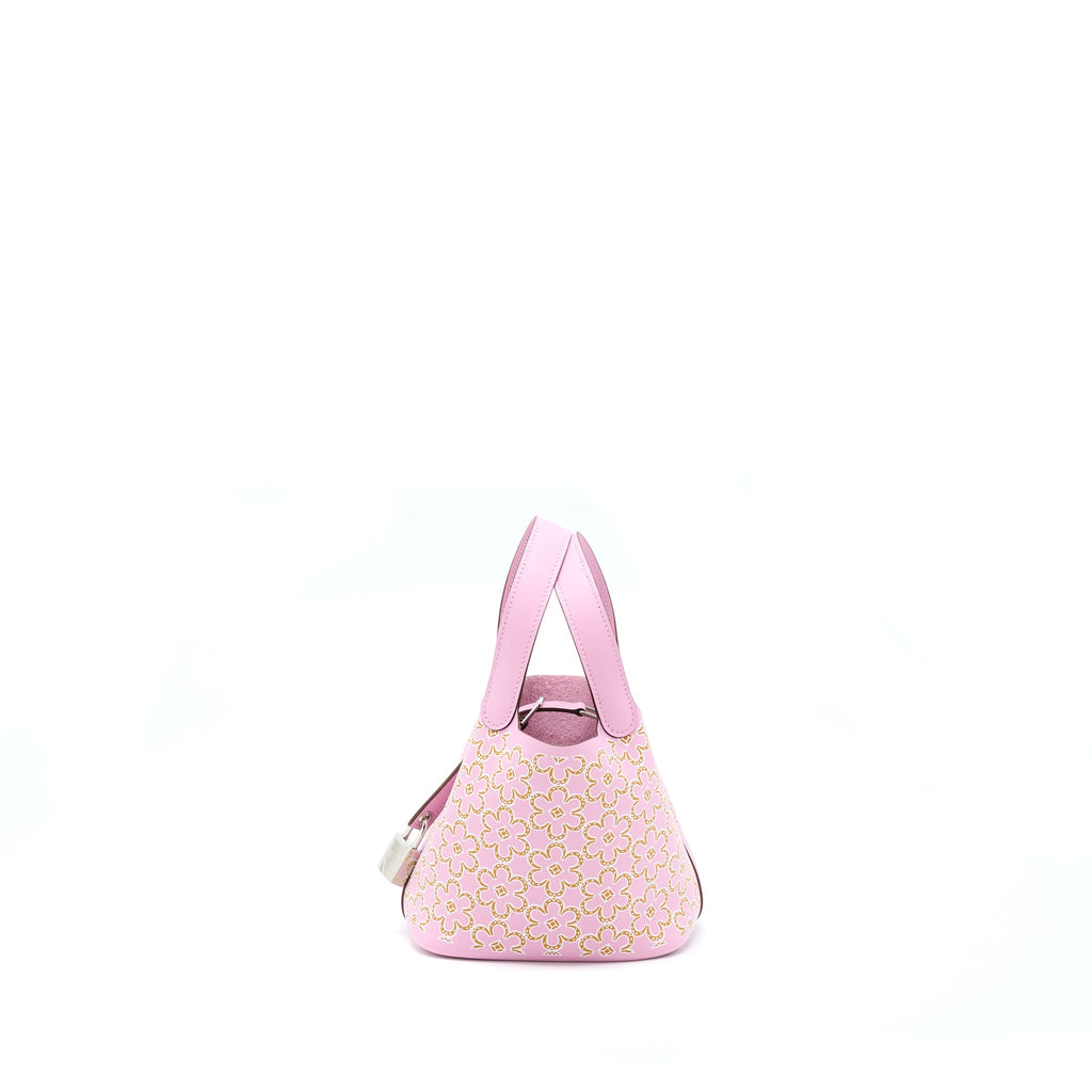 HERMES MICRO PICOTIN 14 LOCK BAG SWIFT MAUVE SYLVESTRE SHW