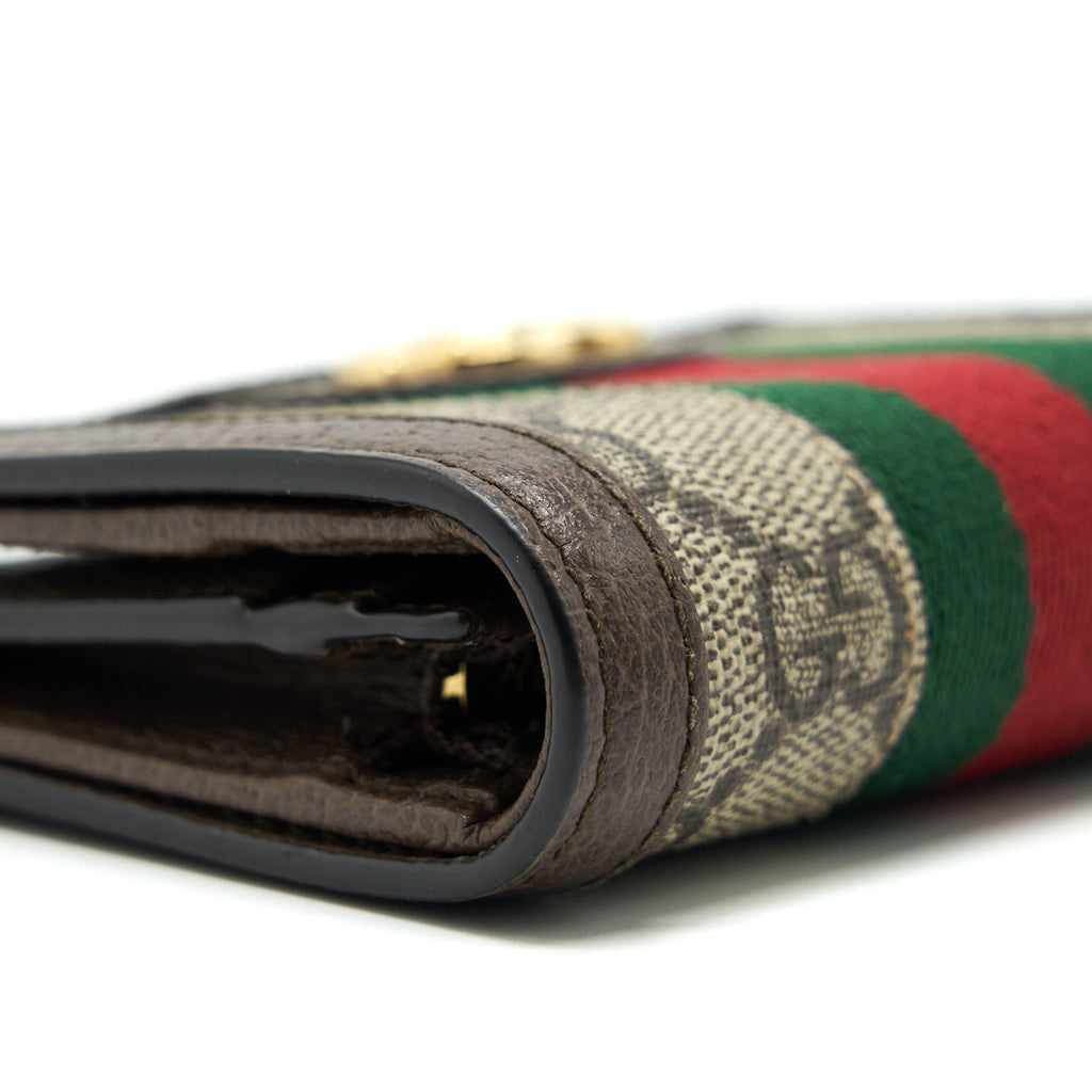 GUCCI GG CANVAS BI FOLD WALLET
