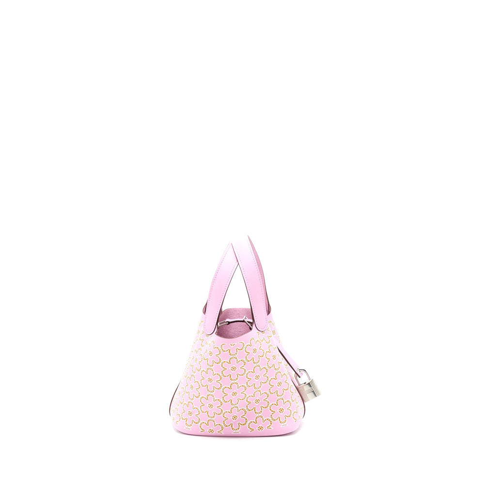 HERMES MICRO PICOTIN 14 LOCK BAG SWIFT MAUVE SYLVESTRE SHW