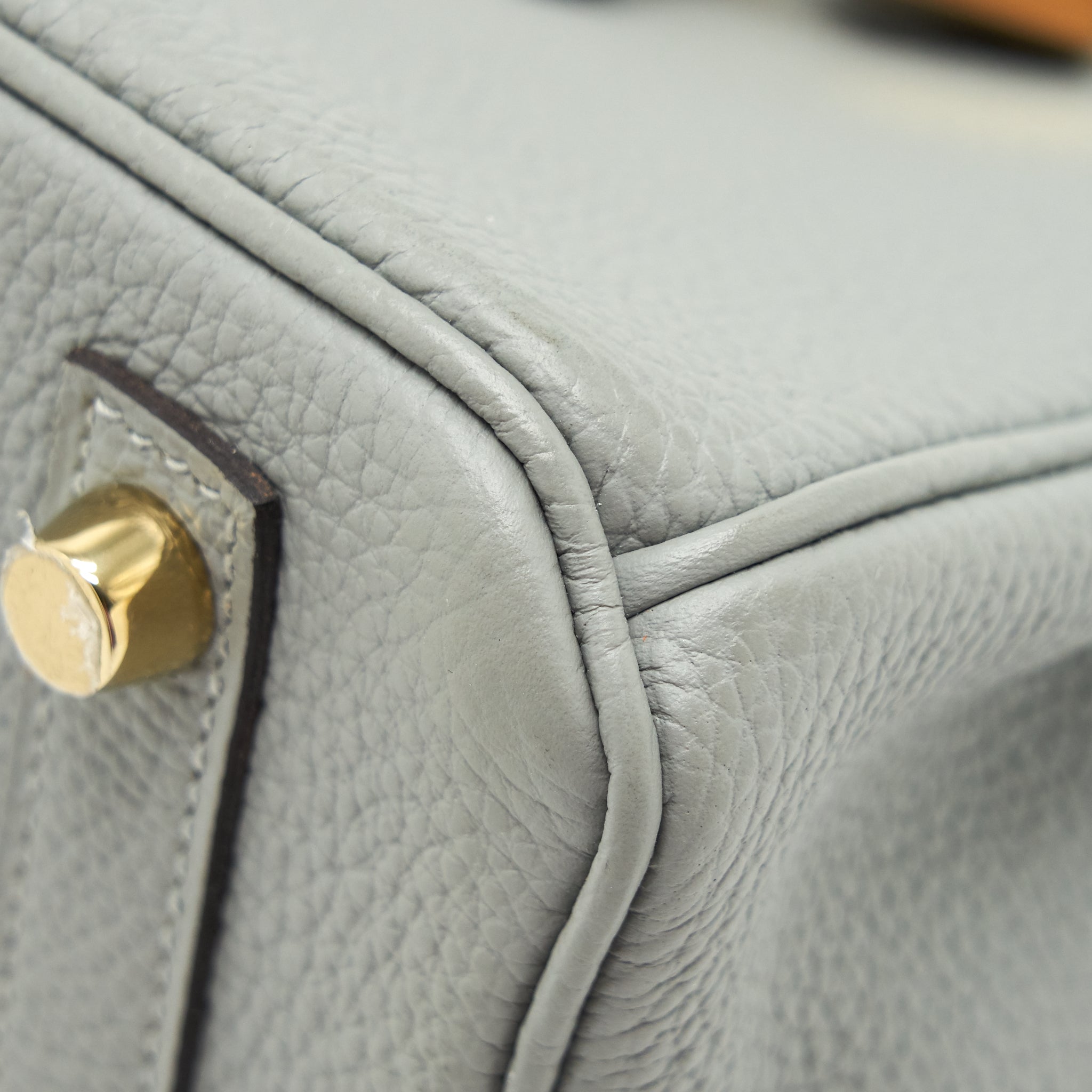 HERMES BIRKIN 25 TOGO 4Z GRIS MOUETTE GHW