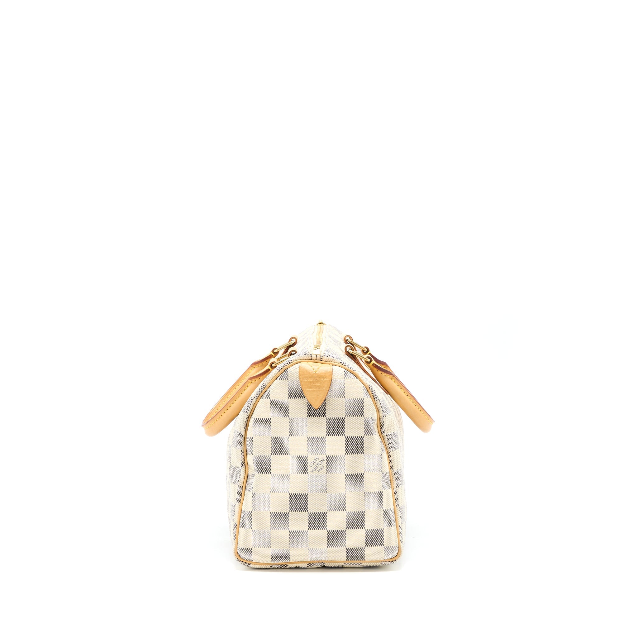 LOUIS VUITTON SPEEDY 25 DAMIER AZUR CANVAS GHW