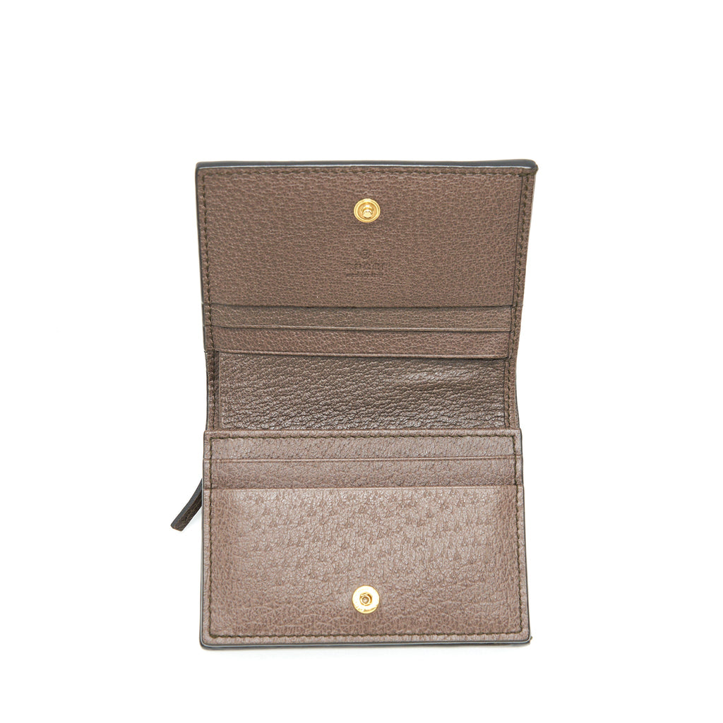 GUCCI GG CANVAS BI FOLD WALLET