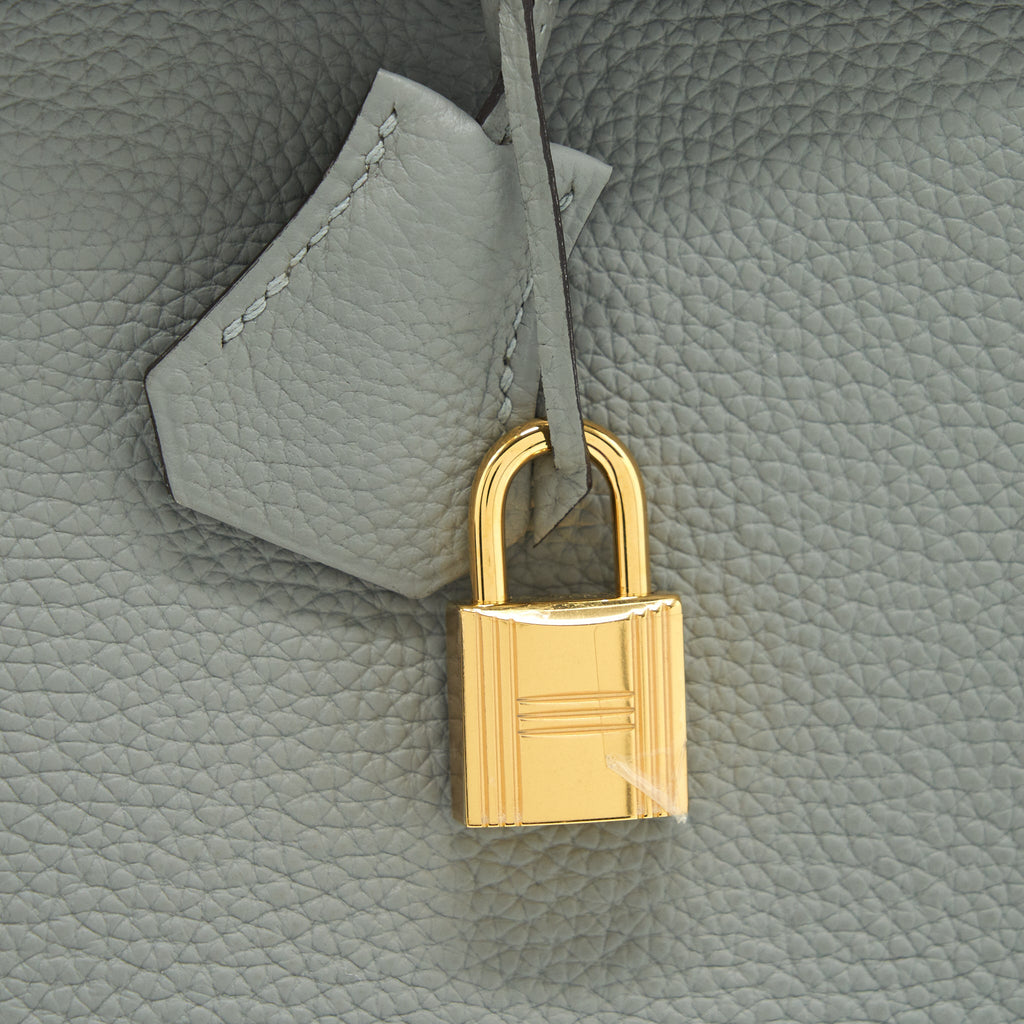 HERMES BIRKIN 25 TOGO 4Z GRIS MOUETTE GHW